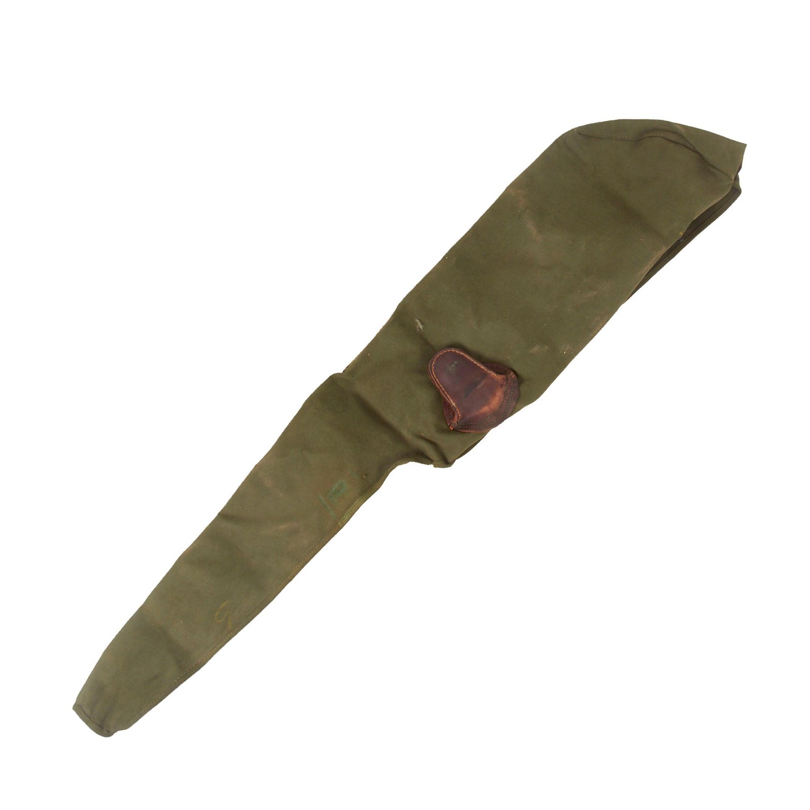 Buy Original U.S. Korean War Era 1919A4 Browning M13 .30cal Canvas Gun Cover - Dated 1954 | Original Firearms Antique For Sale