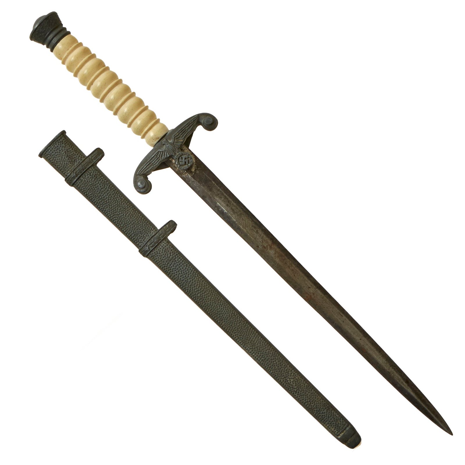 Buy Original German WWII Miniature Salesman's Sample Army Heer Officer Dagger with Scabbard | Original Firearms Antique For Sale