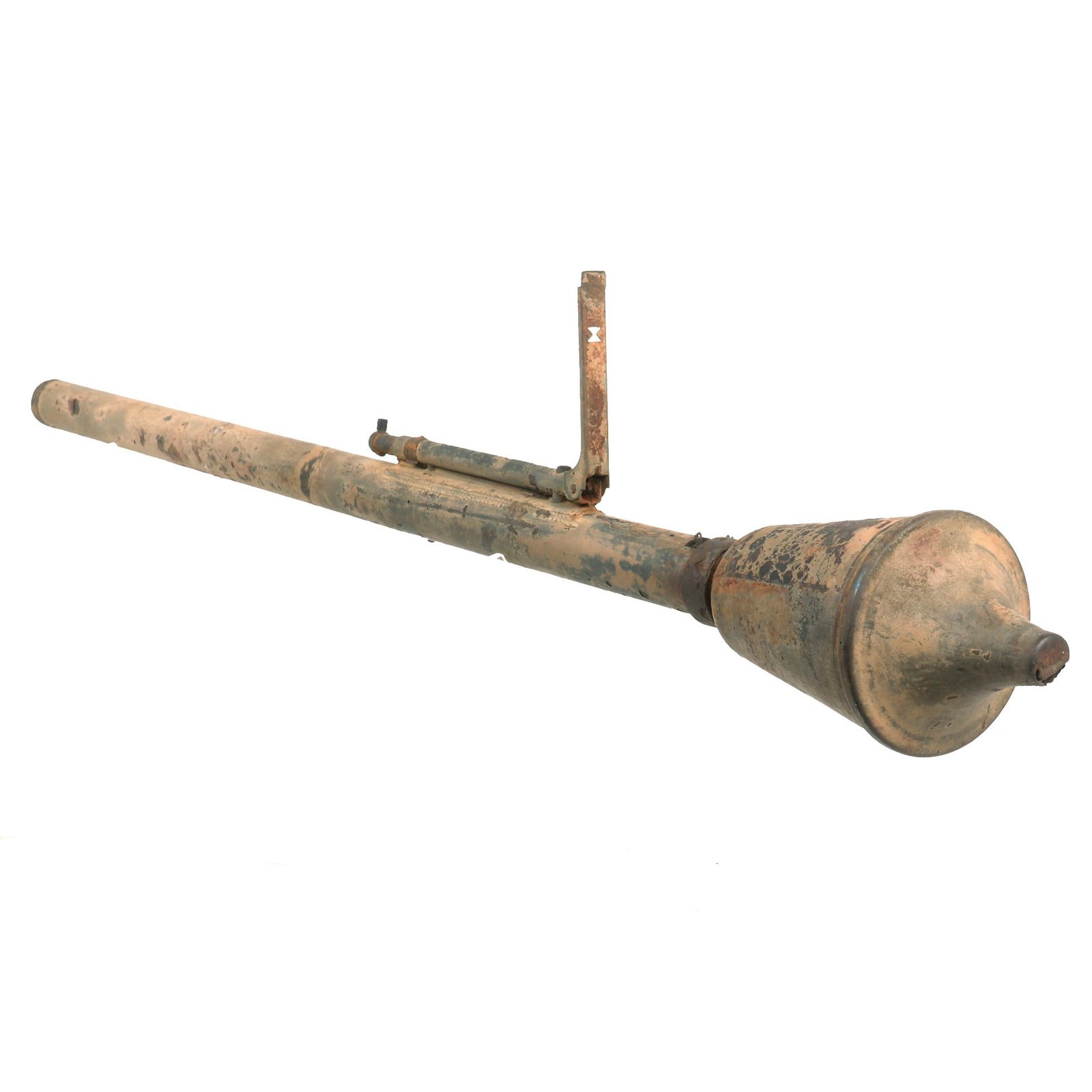 Buy Original German WWII Panzerfaust 30 Klein Anti-Tank Launcher and Rocket with Original Paint & Partial Label - INERT | Original Firearms Antique For Sale