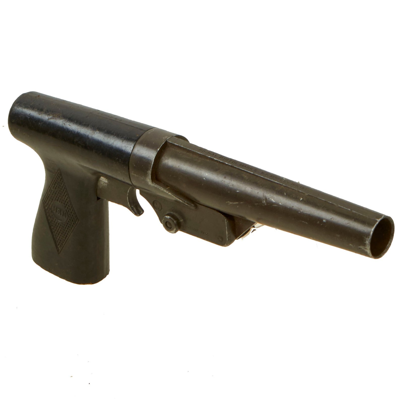 Buy Original WWII U.S. Navy 10 Gauge Sedgley Mark 5 Signal Flare Pistol - Dated 1942 | Original Firearms Antique For Sale