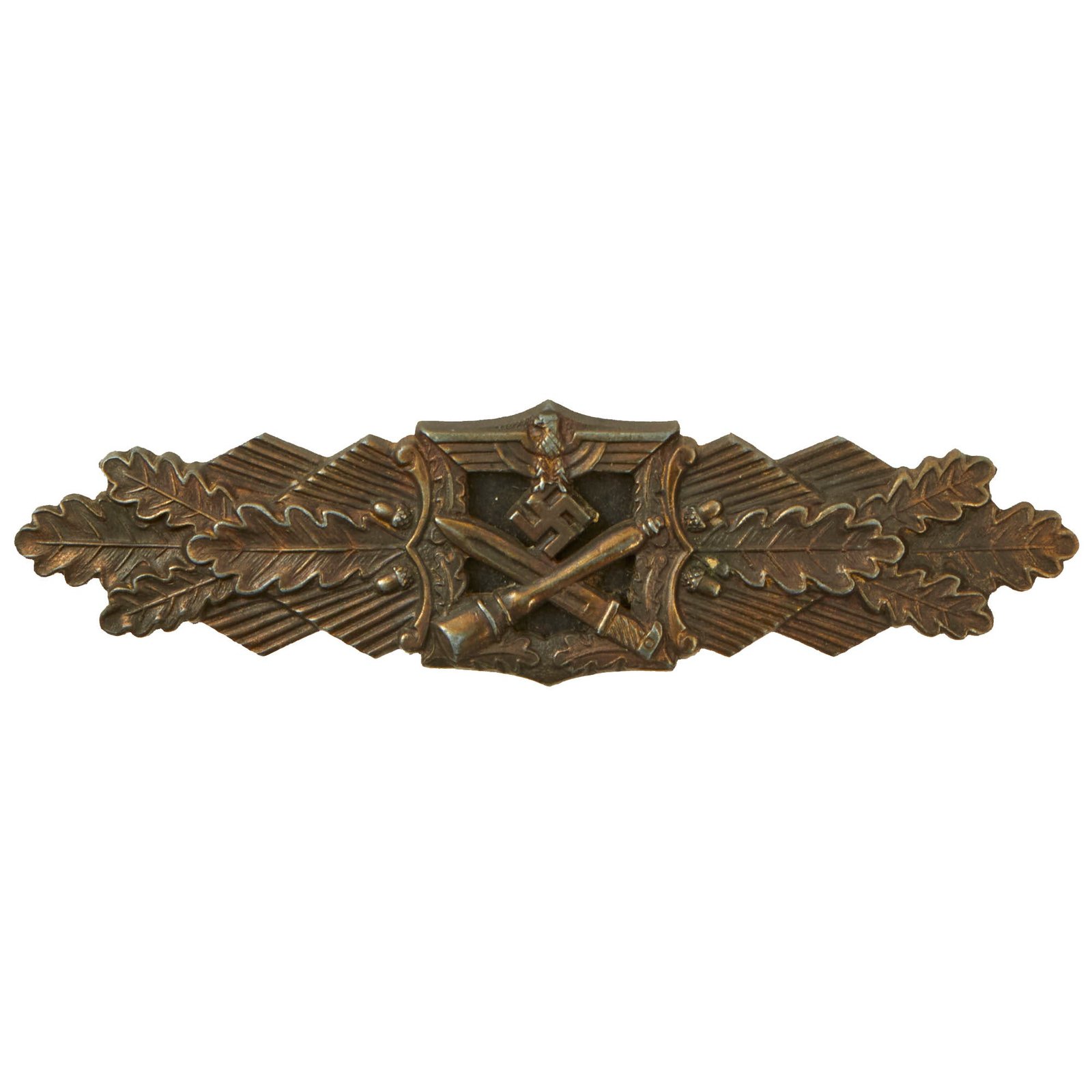 Buy Original German WWII Close Combat Clasp in Bronze by Josef Feix & Söhne of Gablonz | Original Firearms Antique For Sale
