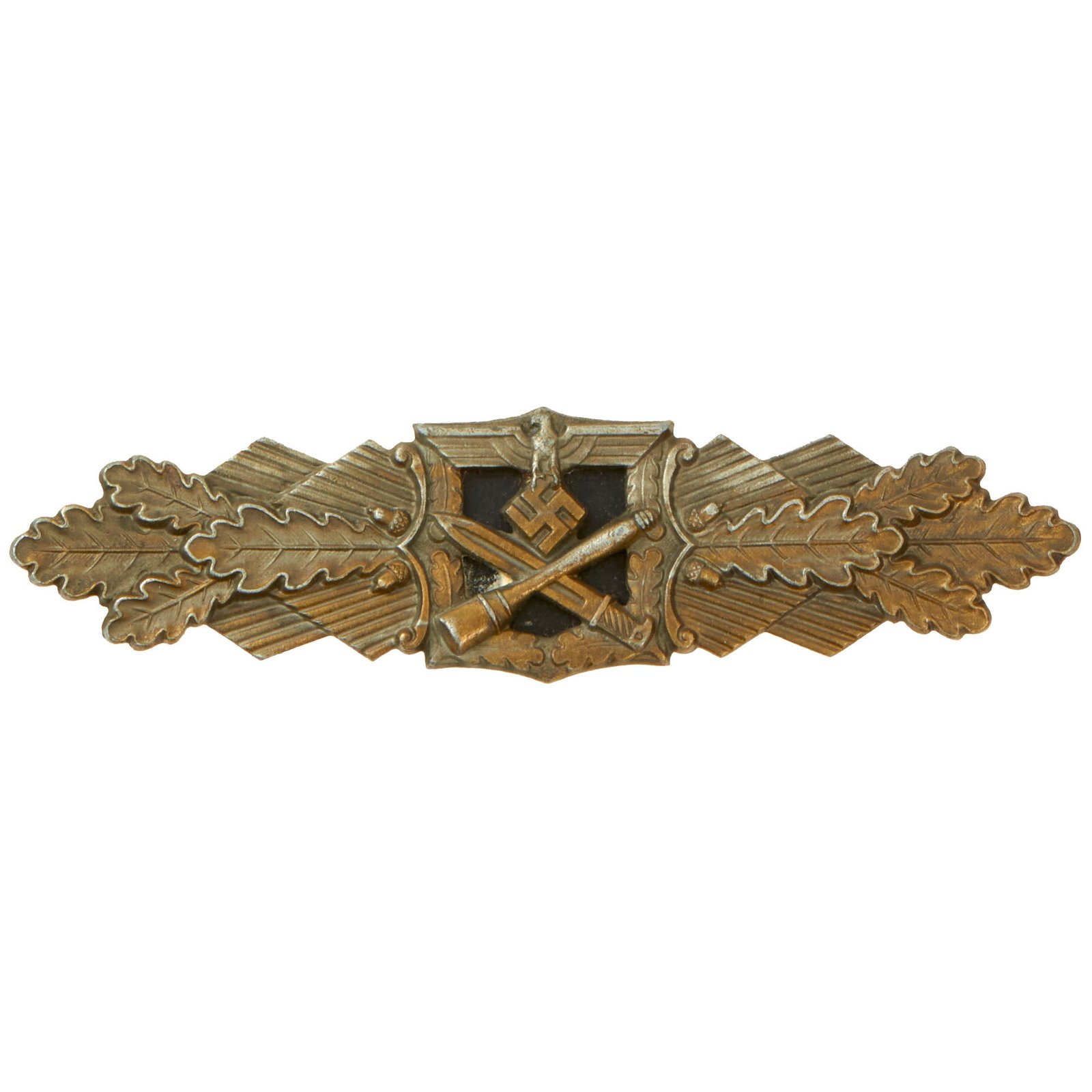 Buy Original German WWII Close Combat Clasp in Bronze - Unmarked | Original Firearms Antique For Sale