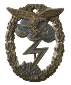 Buy Original German WWII Luftwaffe Ground Assault Badge Attributed to Arno Wallpach of Stuttgart - Erdkampfabzeichen der Luftwaffe | Original Firearms Antique For Sale
