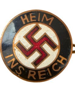 Buy Original German WWII NSDAP Home in the Empire Badge Pin - HEIM INS REICH | Original Firearms Antique For Sale