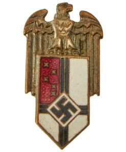 Buy Original German WWII Reich Colonial League Enamel Membership Pin - Reichskolonialbund | Original Firearms Antique For Sale