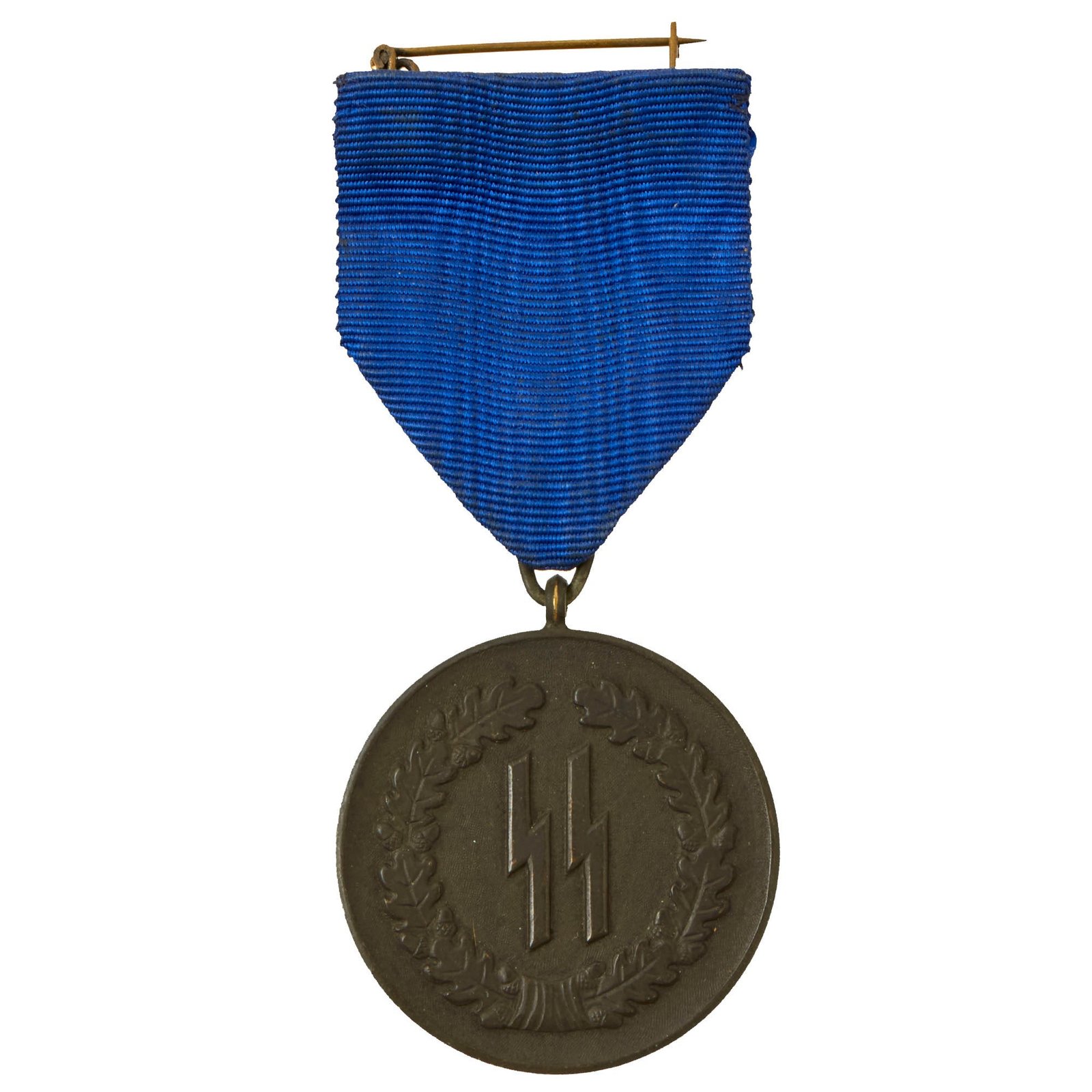 Buy Original German WWII SS Four Year Long Service Award Medal with Ribbon & Attachment Pin - SS-Dienstauszeichnungen | Original Firearms Antique For Sale