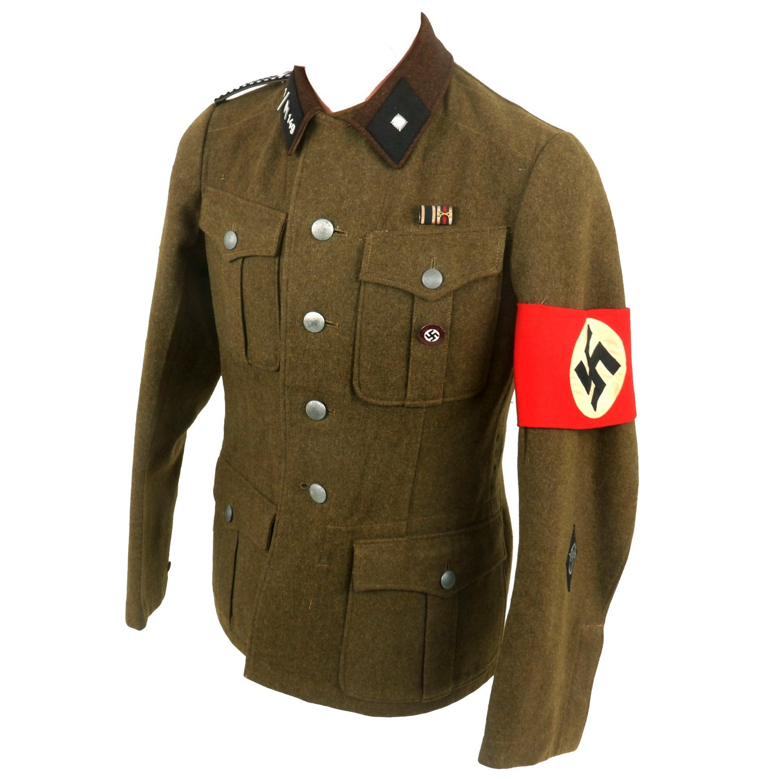 Buy Original Excellent German WWII NSKK Scharführer NCO Service Tunic From Motorsturm 1 / Motorstandarte 149 | Original Firearms Antique For Sale