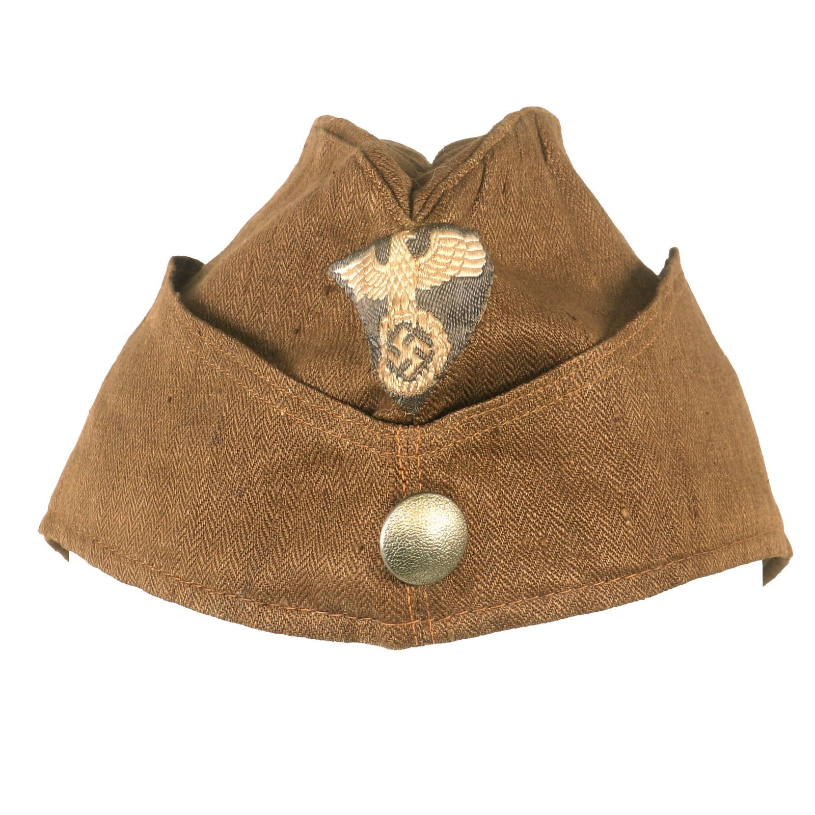 Buy Original German WWII SA-Wehrmannschaft Defense Team Training Overseas Cap with RZM Tag - Size 58 | Original Firearms Antique For Sale