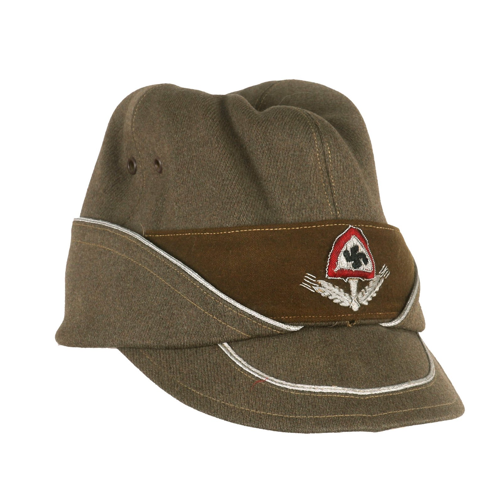 Buy Original German WWII RAD Labor Service Officer "Robin Hood" Cap - Reichsarbeitsdienst | Original Firearms Antique For Sale