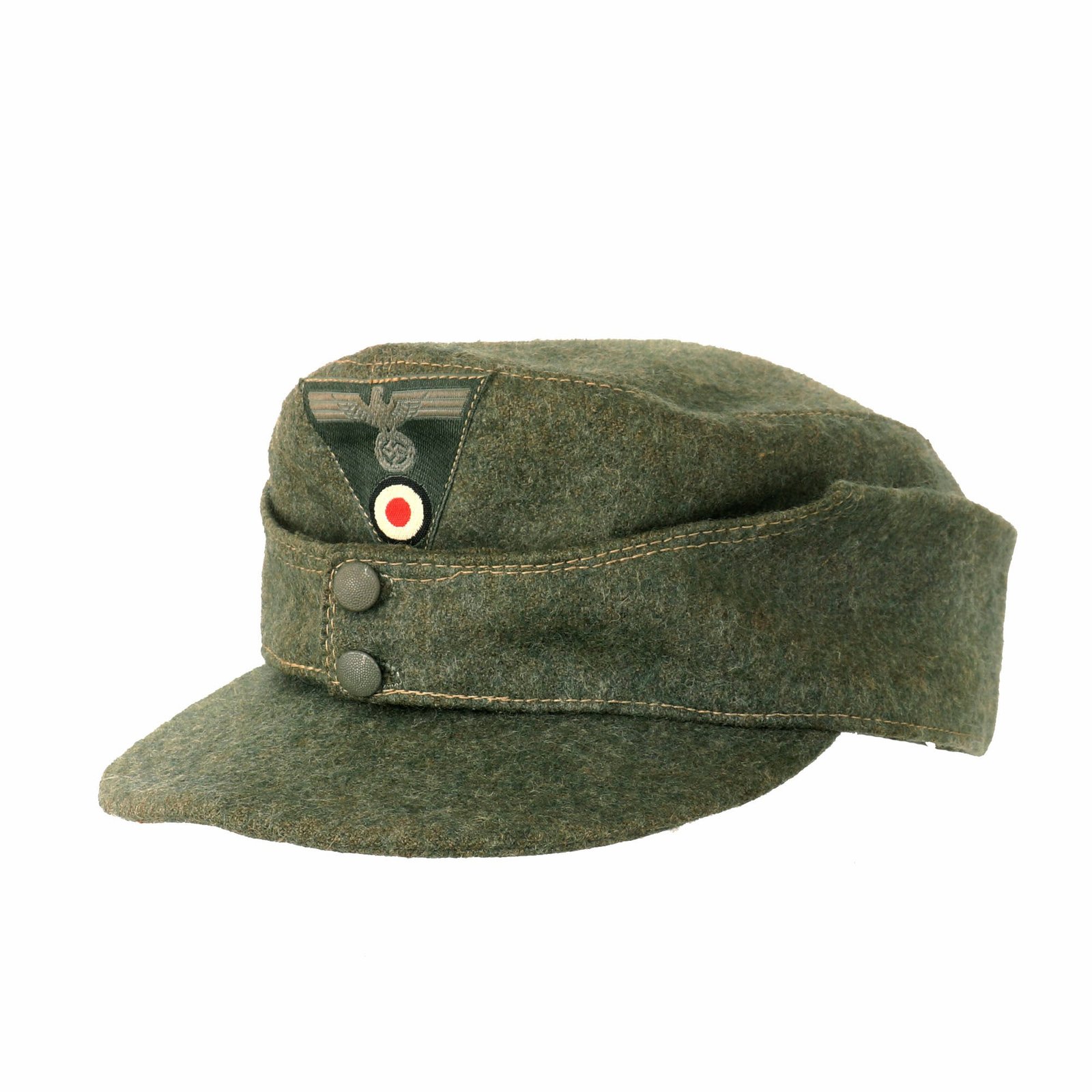 Buy Original German WWII M43 Heer Army Feldmütze Field Cap with Faded RBNr. Markings - Size 59 | Original Firearms Antique For Sale