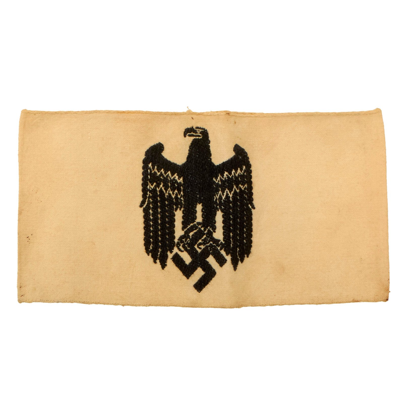 Buy Original German WWII Army Recruiting Service Armband - Wehrersatzdienststellen | Original Firearms Antique For Sale