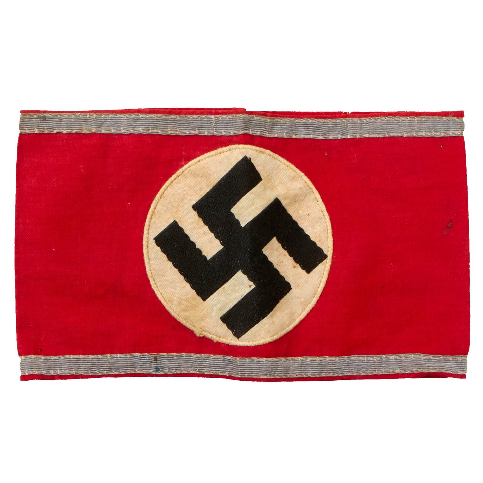 Buy Original German Rare WWII SA Reserve Cotton Armband with Embroidered Insignia - Sturmabteilung | Original Firearms Antique For Sale
