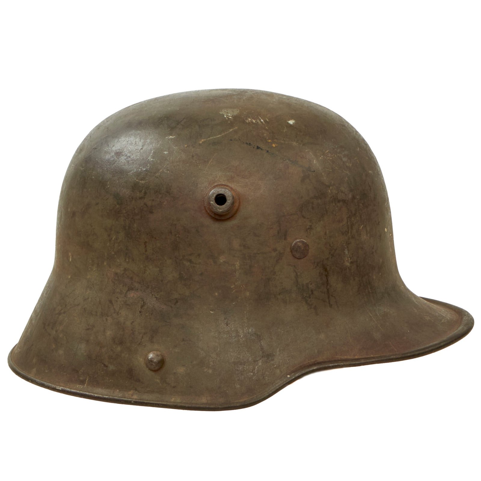 Buy Original Imperial German WWI M16 Stahlhelm Helmet with Full M17 Liner - Marked Si. 62 | Original Firearms Antique For Sale