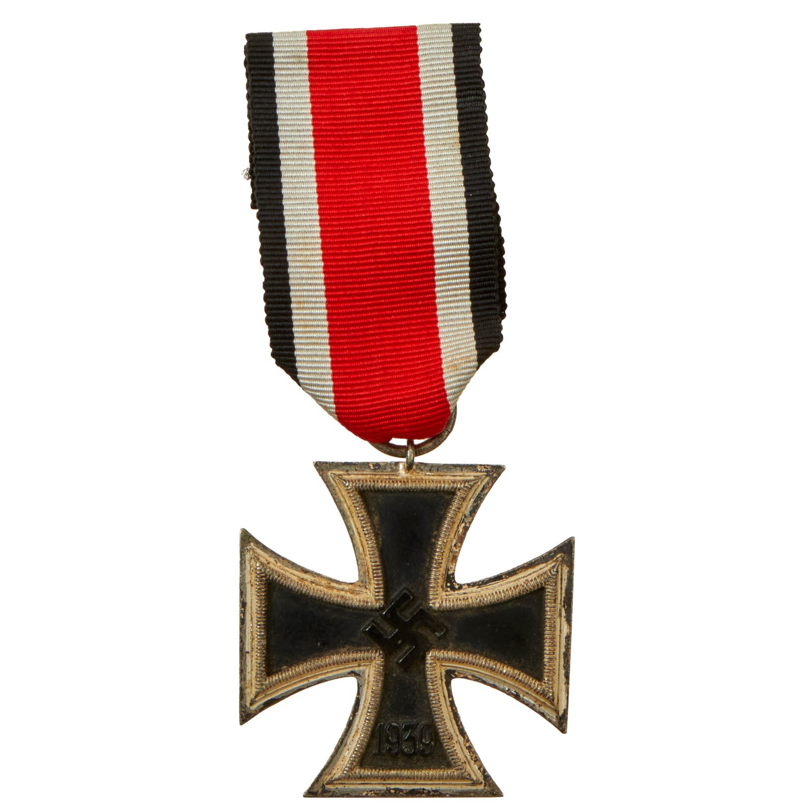 Buy Original German WWII Wehrmacht Iron Cross 2nd Class 1939 by Paul Meybauer of Berlin with Ribbon - EKII | Original Firearms Antique For Sale