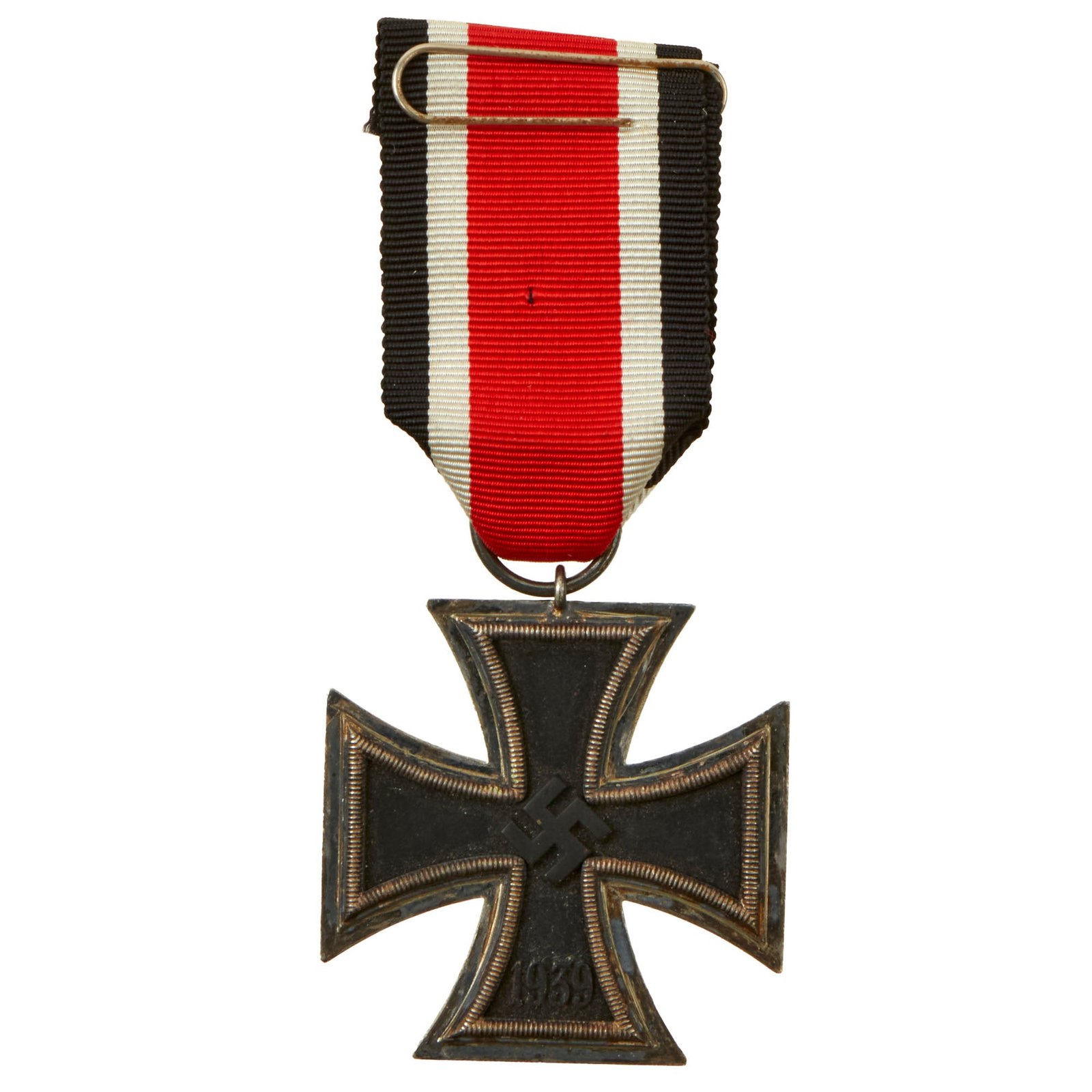 Buy Original German WWII Wehrmacht Iron Cross 2nd Class 1939 by Anton Schenkls Nachfolger with Ribbon - EKII | Original Firearms Antique For Sale