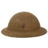 Buy Original U.S. WWI 5th “Red Diamond” Division M1917 Doughboy Helmet - Complete | Original Firearms Antique For Sale