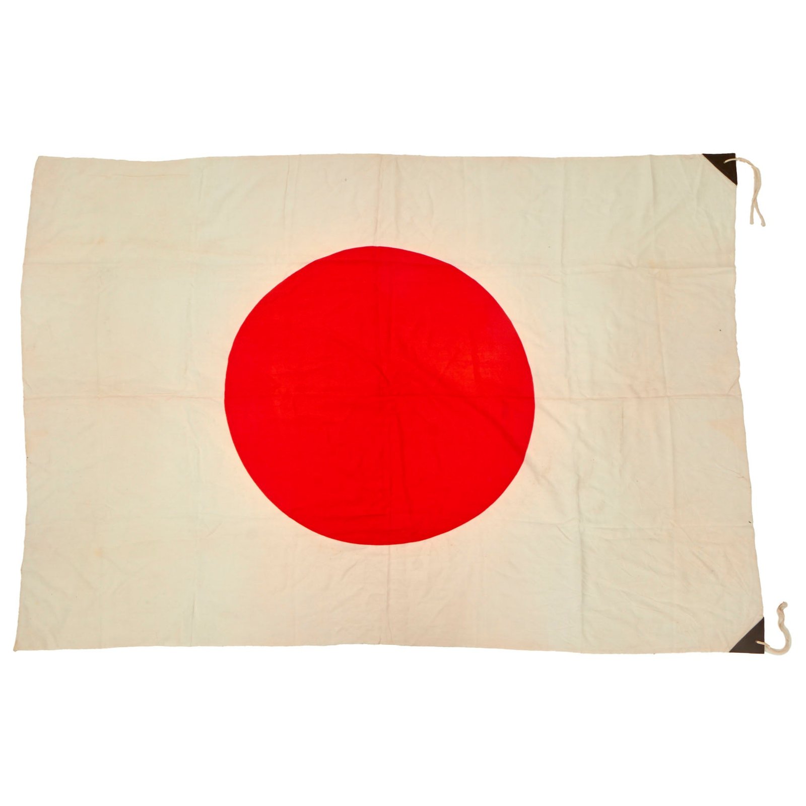 Buy Original WWII Japanese Large Meatball Canvas National Flag - 40 x 56” | Original Firearms Antique For Sale