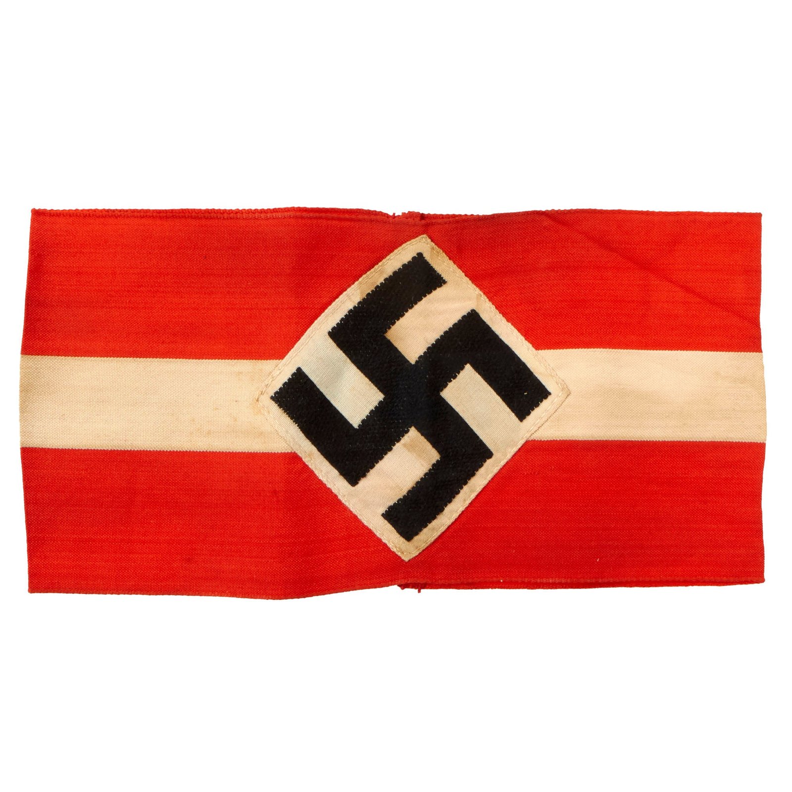 Buy Original German WWII HJ Member Armband with Embroidered Insignia & RZM Tag - RZM A4/189 | Original Firearms Antique For Sale