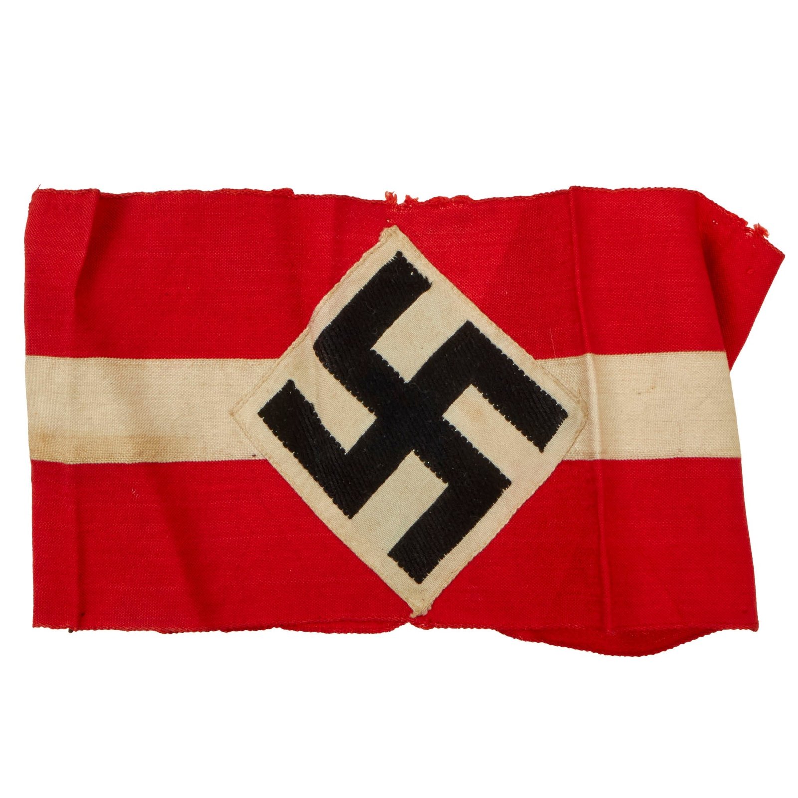 Buy Original German WWII HJ National Youth Association Member Armband with Embroidered Insignia | Original Firearms Antique For Sale