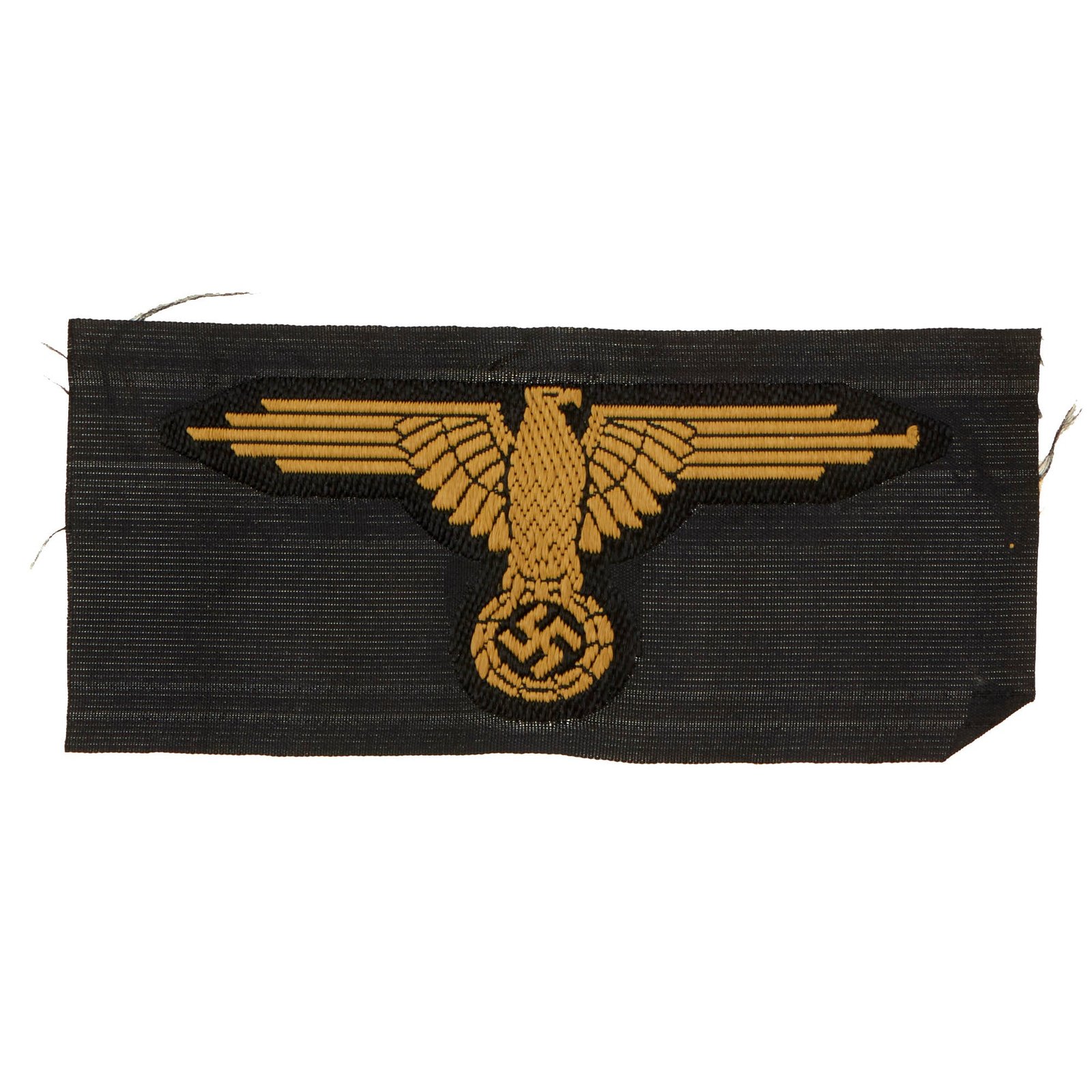 Buy Original German WWII SS BeVo Embroidered Tropical Sleeve Insignia | Original Firearms Antique For Sale