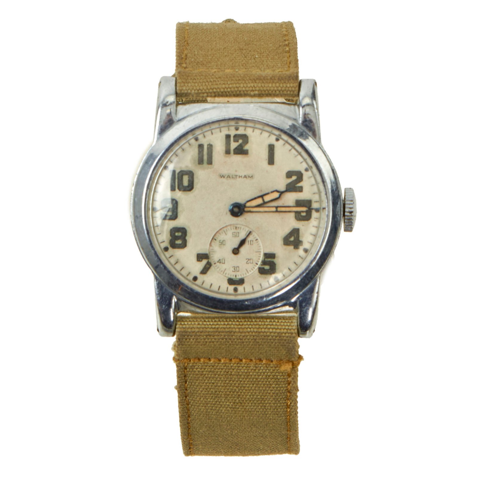 Buy Original U.S. Pre WWII Waltham 870 Premier 17-Jewel Wrist Watch - Dated November 1941 | Original Firearms Antique For Sale