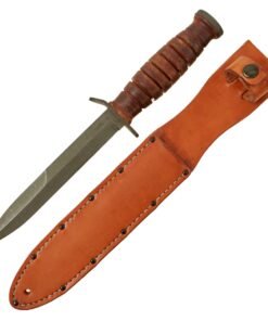 Buy Original U.S. WWII M3 Sterile Fighting Knife with Post War Sheath | Original Firearms Antique For Sale