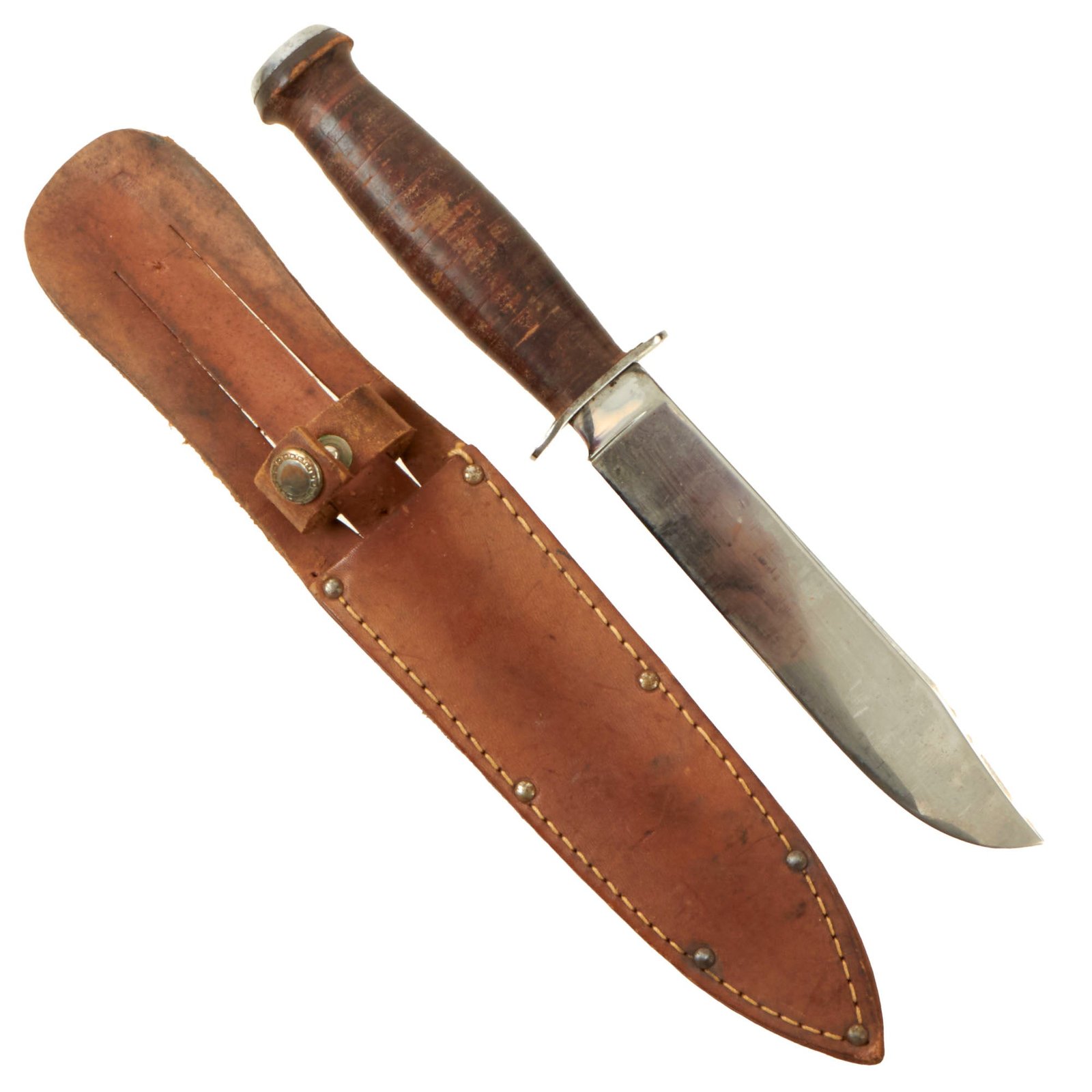 Buy Original U.S. WWII Case Utility Knife with Belt Scabbard | Original Firearms Antique For Sale