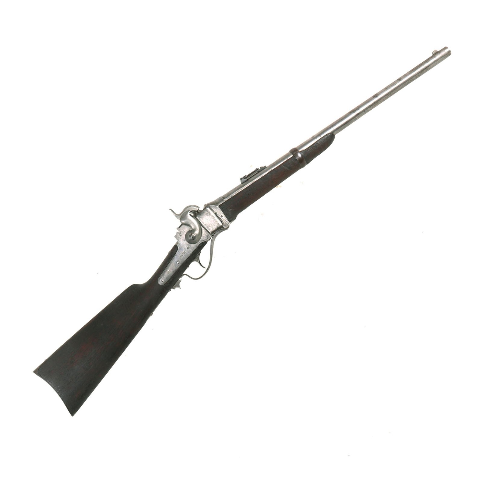 Buy Original U.S. Civil War Sharps New Model 1863 Vertical Breech Saddle-Ring Carbine - Serial C,21689 - Unconverted | Original Firearms Antique For Sale