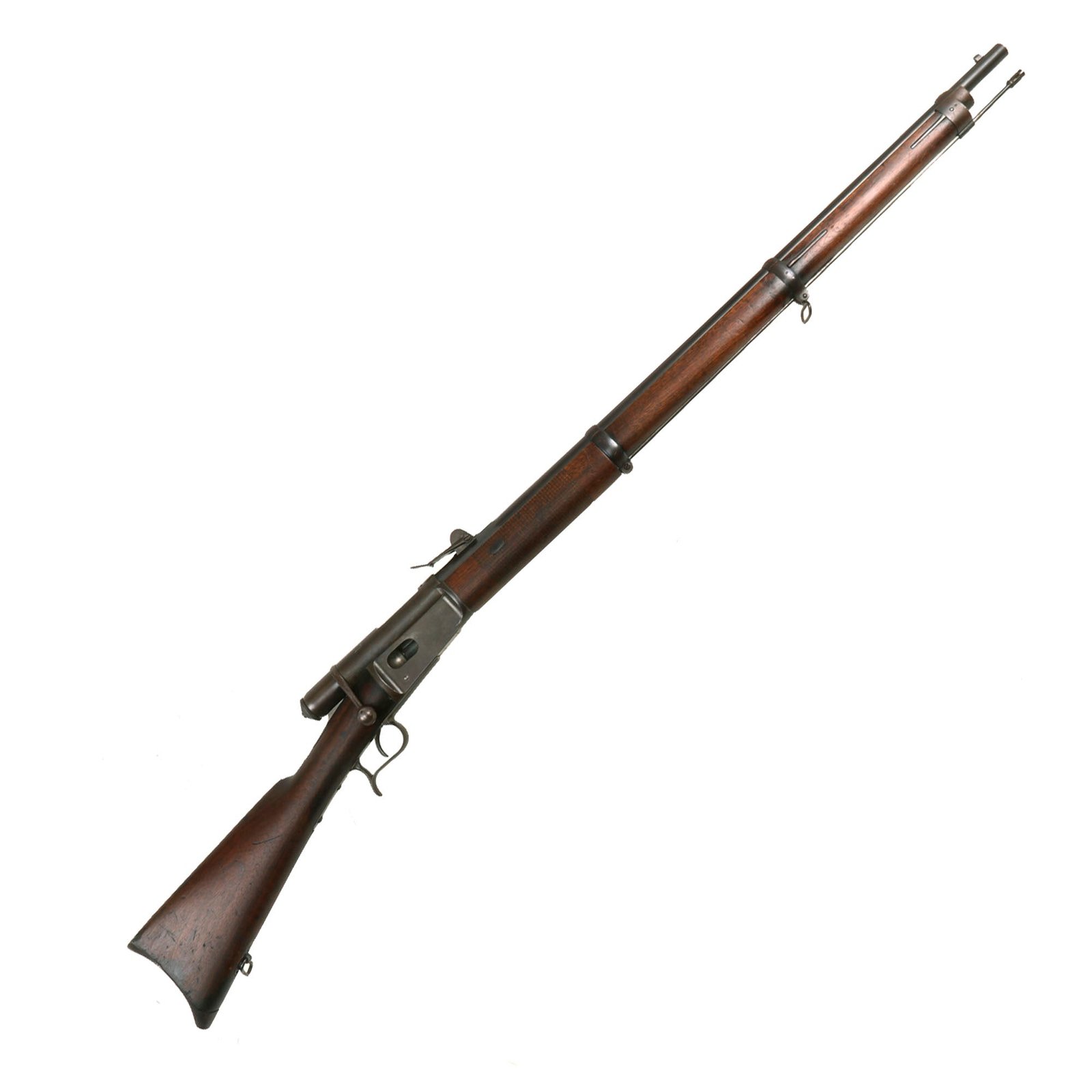 Buy Original Swiss Vetterli Repetiergewehr M1871 Infantry Magazine Rifle by Soc. Ind. Suisse Serial No 121989 - 10.35 x 47mm | Original Firearms Antique For Sale