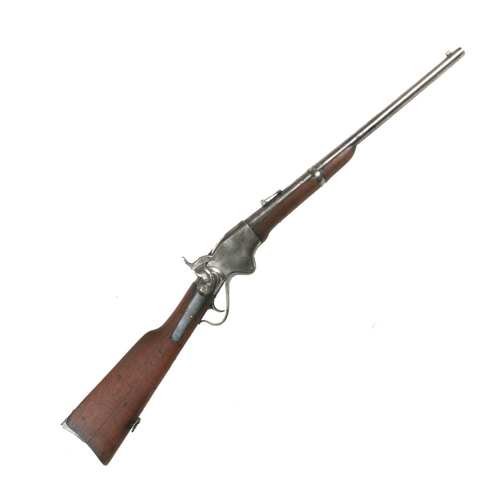 Buy Original U.S. Civil War Model 1860 Spencer Repeating Saddle Ring Carbine Serial Number 54333 - circa 1864 | Original Firearms Antique For Sale