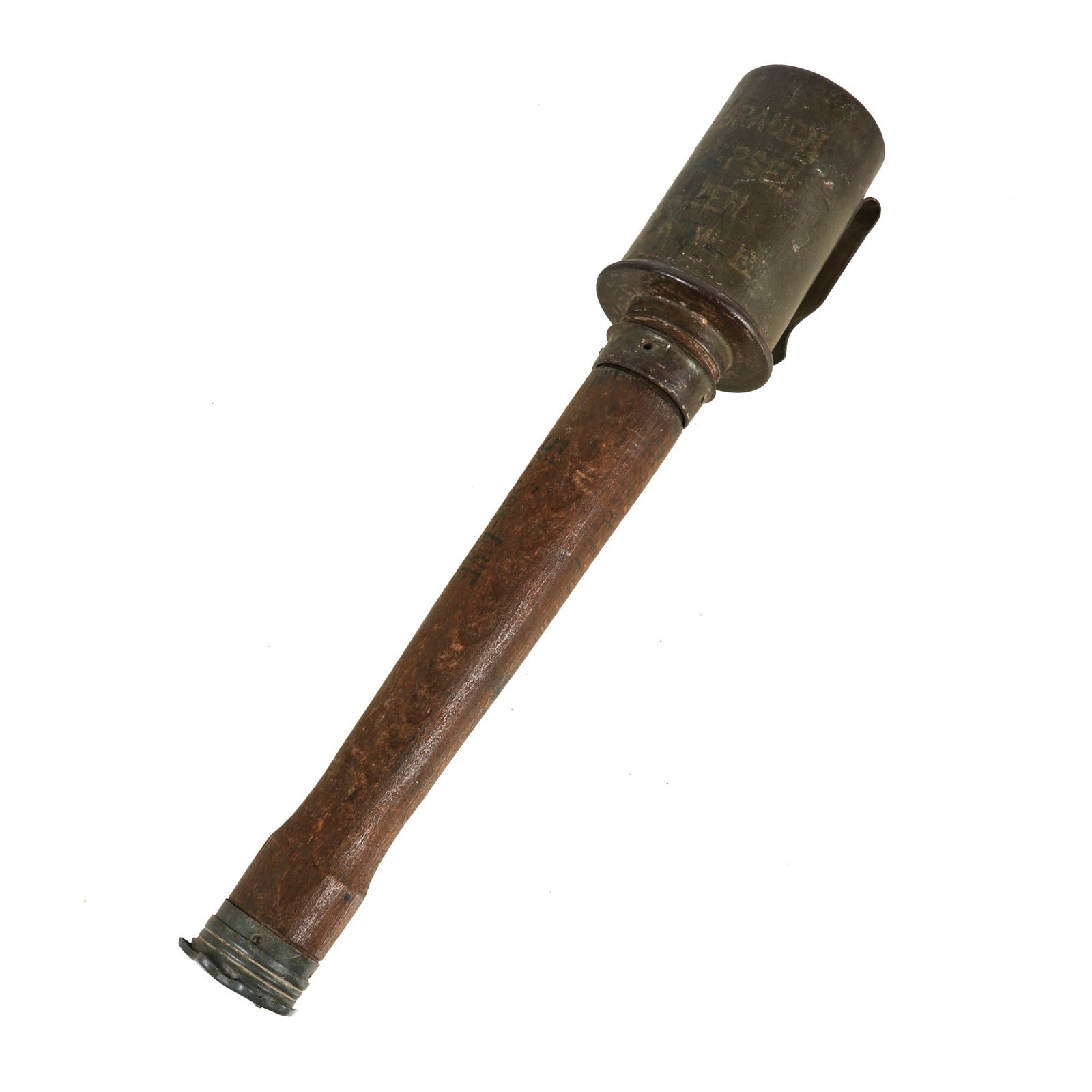Buy Original Imperial German WWI Inert M1917 Stick Grenade - Stielhandgranate M17 - August 1917 Dated | Original Firearms Antique For Sale