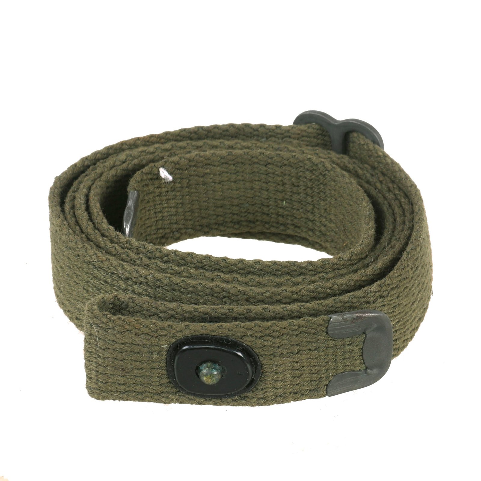 Buy Original U.S. WWII Mint Condition Green M1 Carbine Canvas Web Sling with Keeper | Original Firearms Antique For Sale