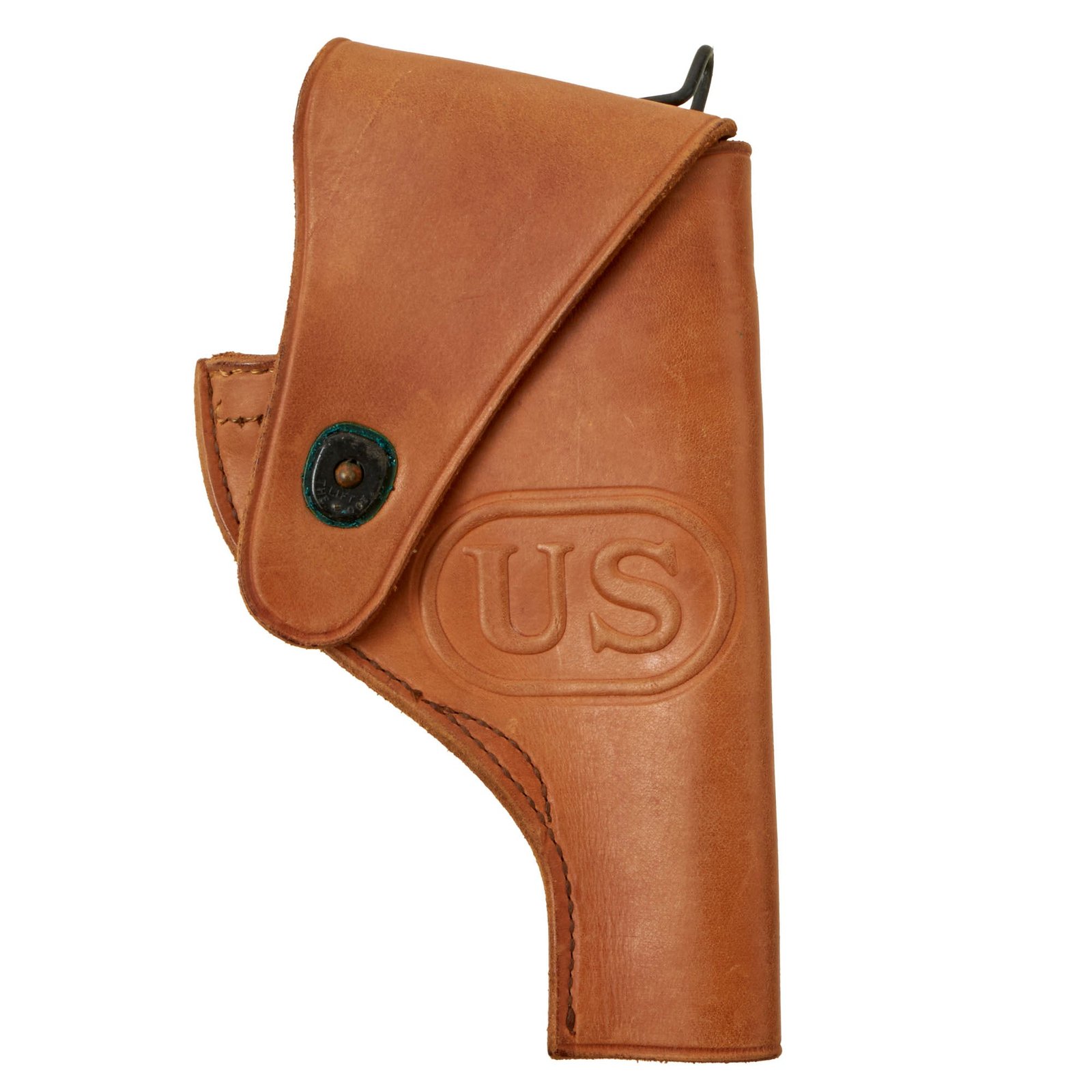 Buy Original U.S. WWII Half-Flap .38 cal Victory Holster dated 1943 by Craighead | Original Firearms Antique For Sale