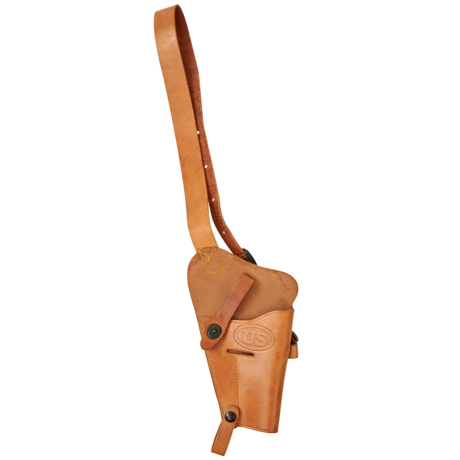 Buy Original U.S. WWII M3 Colt 1911 .45 Tanker Mint Shoulder Holster by Enger-Kress | Original Firearms Antique For Sale