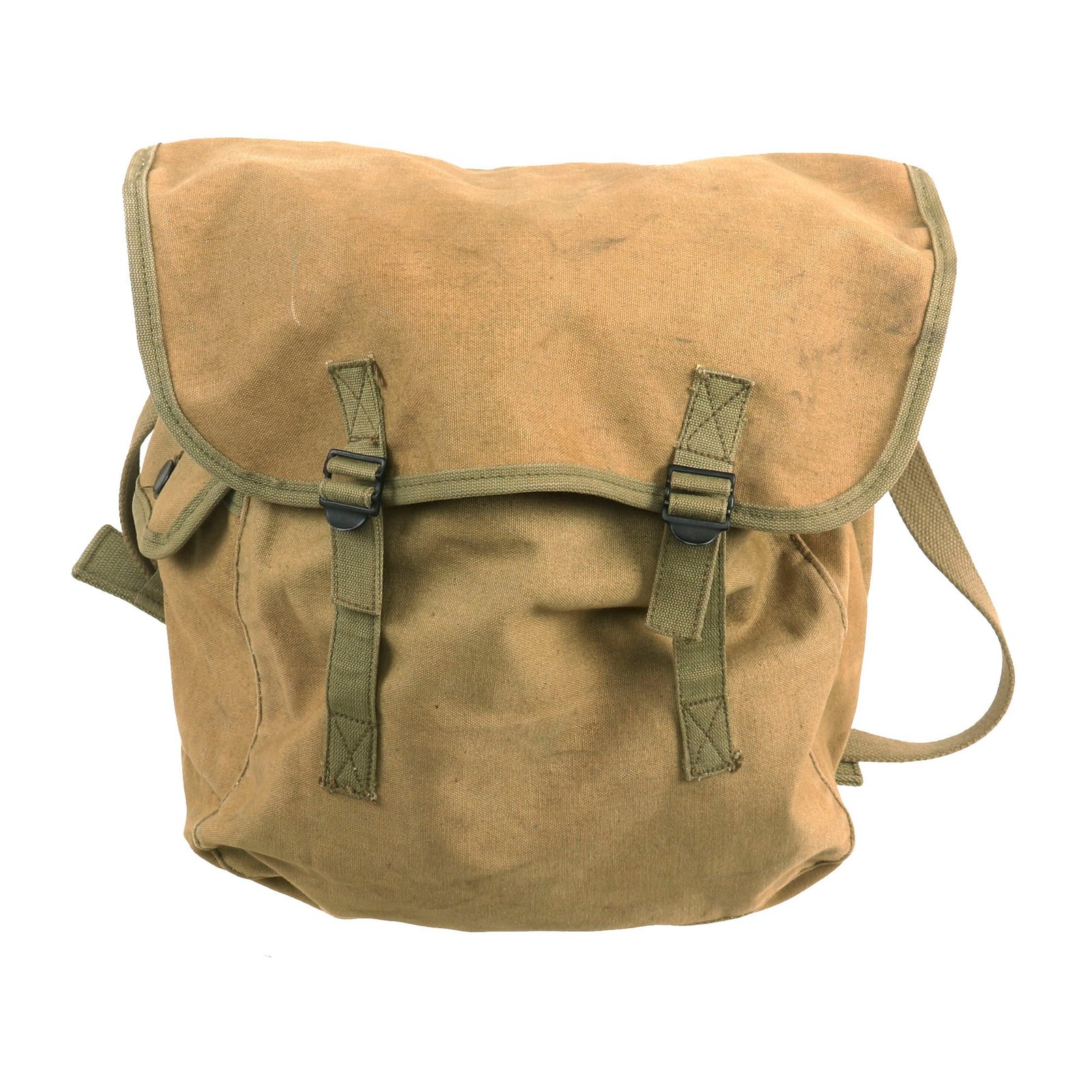 Buy Original U.S. WWII 1943 Dated USMC Musette Bag by Lite Mfg. Co. | Original Firearms Antique For Sale