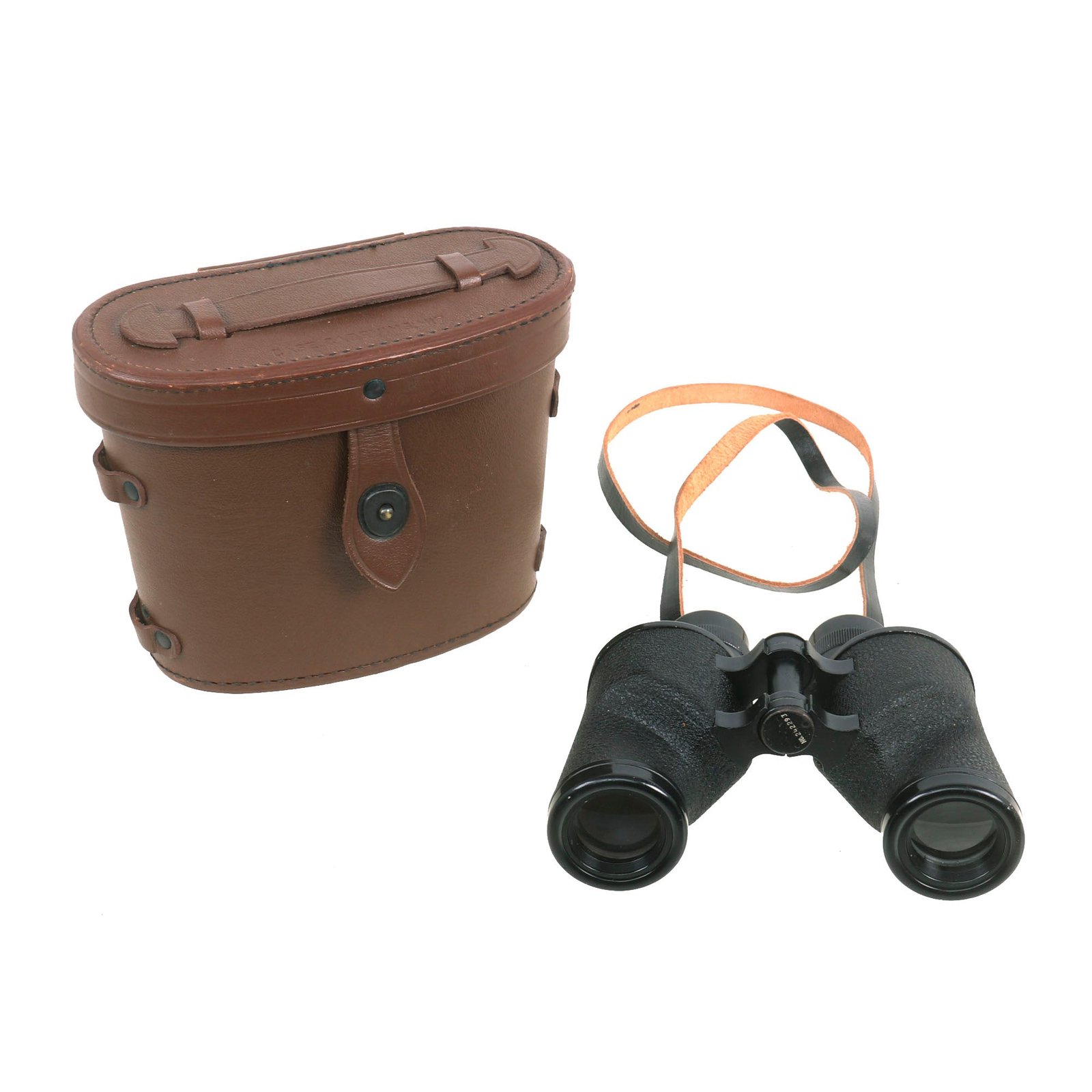 Buy Original U.S. WWII Unissued Condition M3 6x30 Binoculars by Nash-Kelvinator with M17 Leather Case - Dated 1943 | Original Firearms Antique For Sale