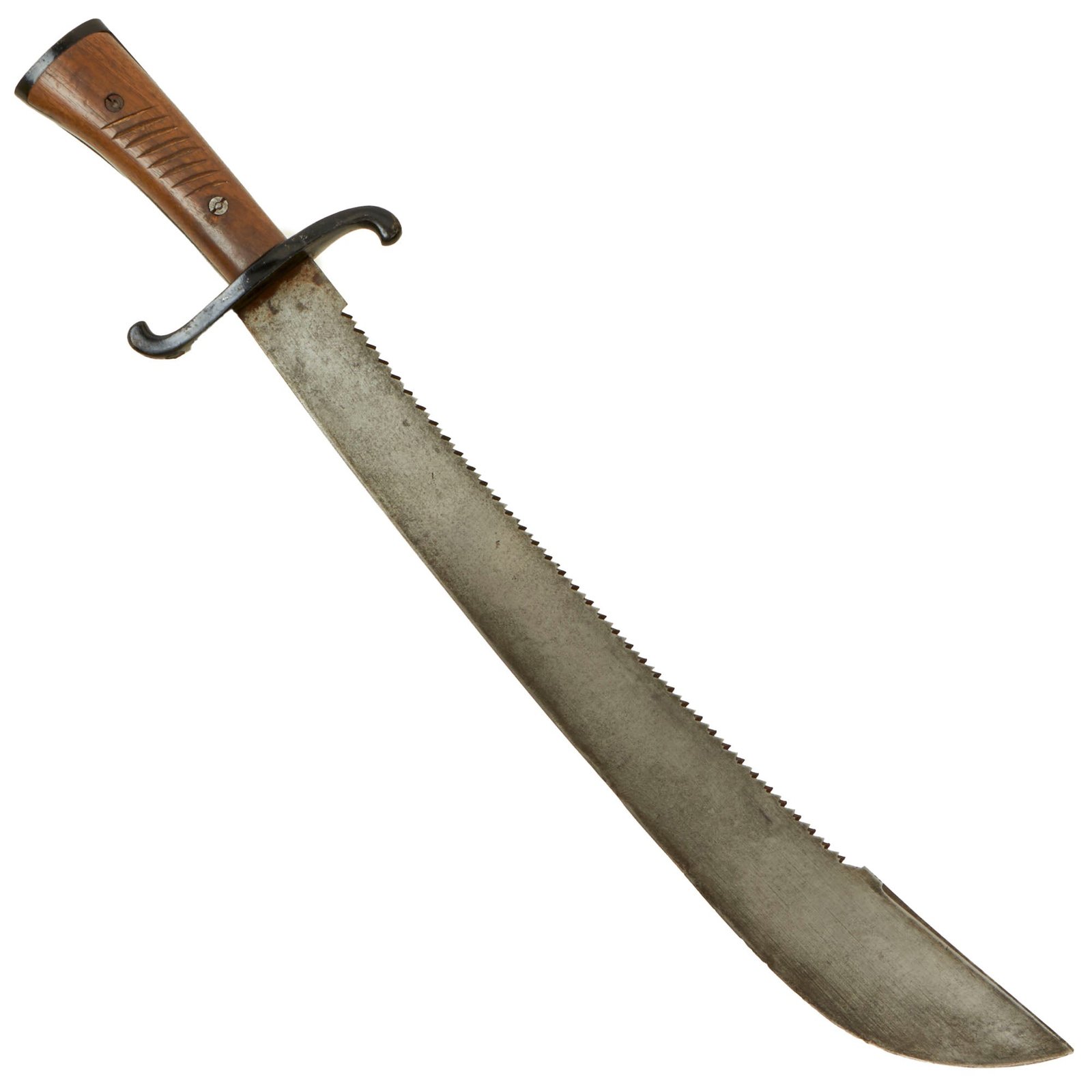 Buy Original Rare German WWII Luftwaffe Sawback Survival Machete by ALCOSO - circa 1940-1943 | Original Firearms Antique For Sale