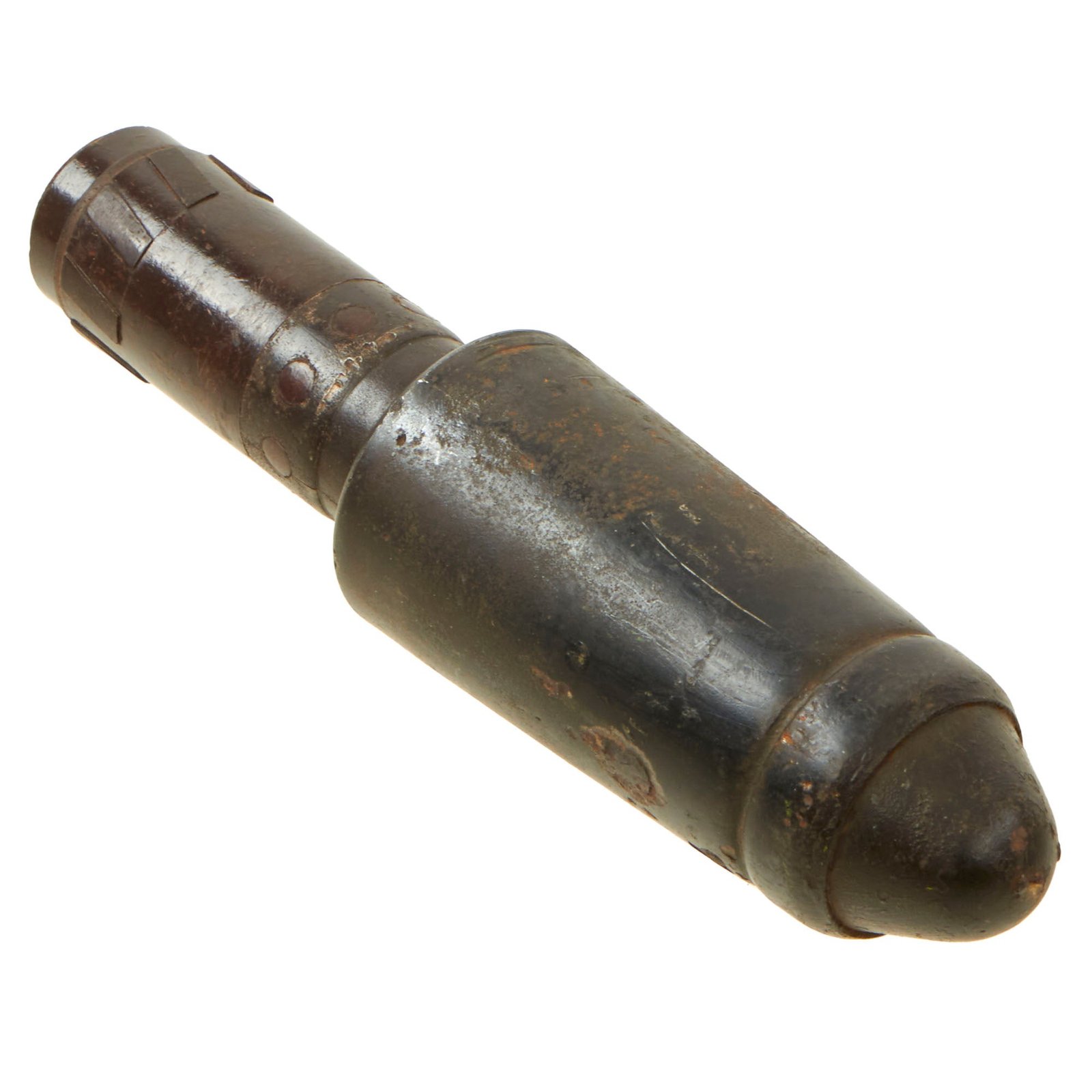 Buy Original German WWII Inert 98k Rifle Schießbecher Anti-Tank Grenade - Große Gewehrpanzergranate | Original Firearms Antique For Sale