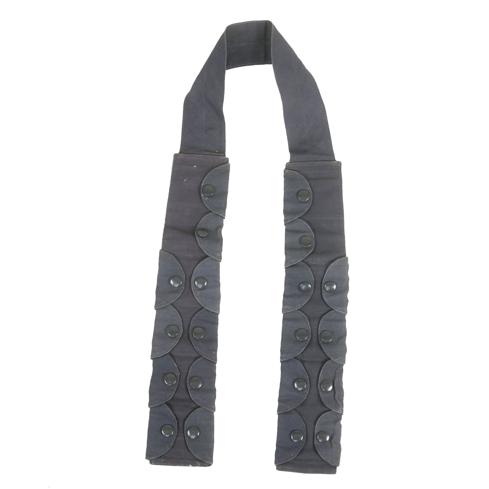 Buy Original Rare German WWII Early Luftwaffe Blue Fallschirmjäger Paratrooper Ammo Bandolier by Karl Lotz | Original Firearms Antique For Sale