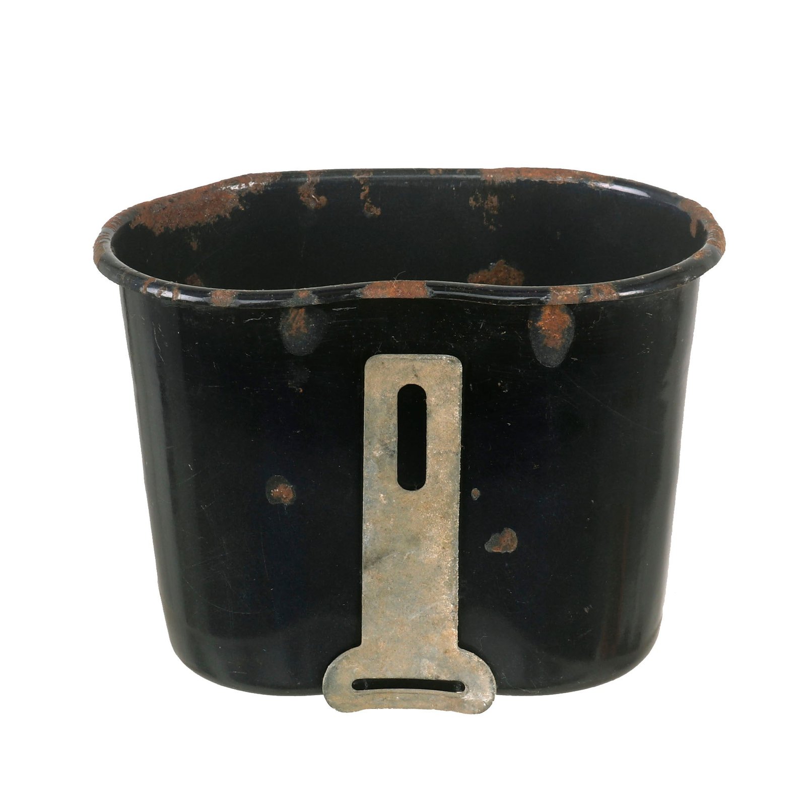 Buy Original U.S. WWII M1942 Experimental BLUE Porcelain Enamel Canteen Cup | Original Firearms Antique For Sale