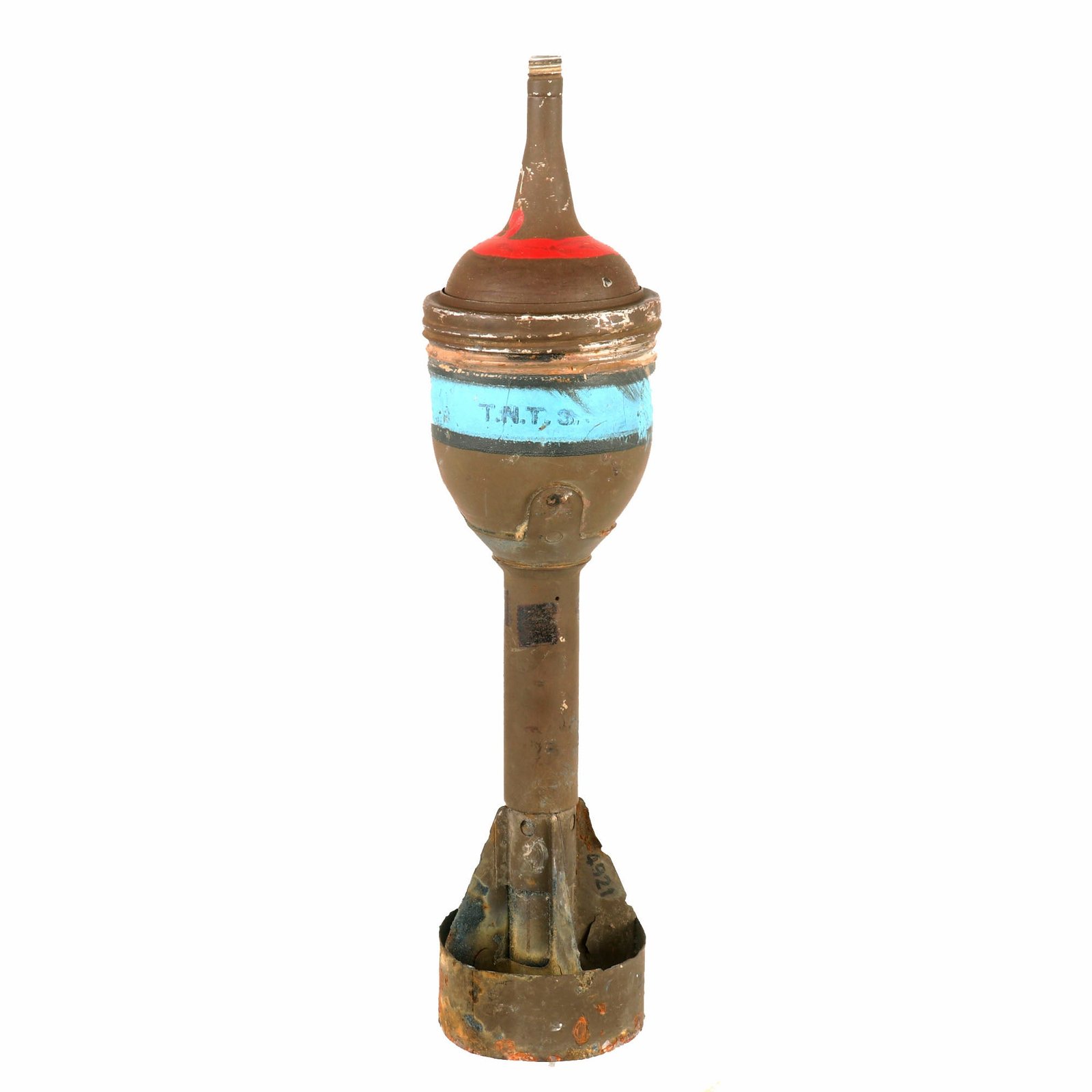 Buy Original WWII British Inert PIAT Anti-Tank Bomb Launcher Round - Dated March 1945 | Original Firearms Antique For Sale