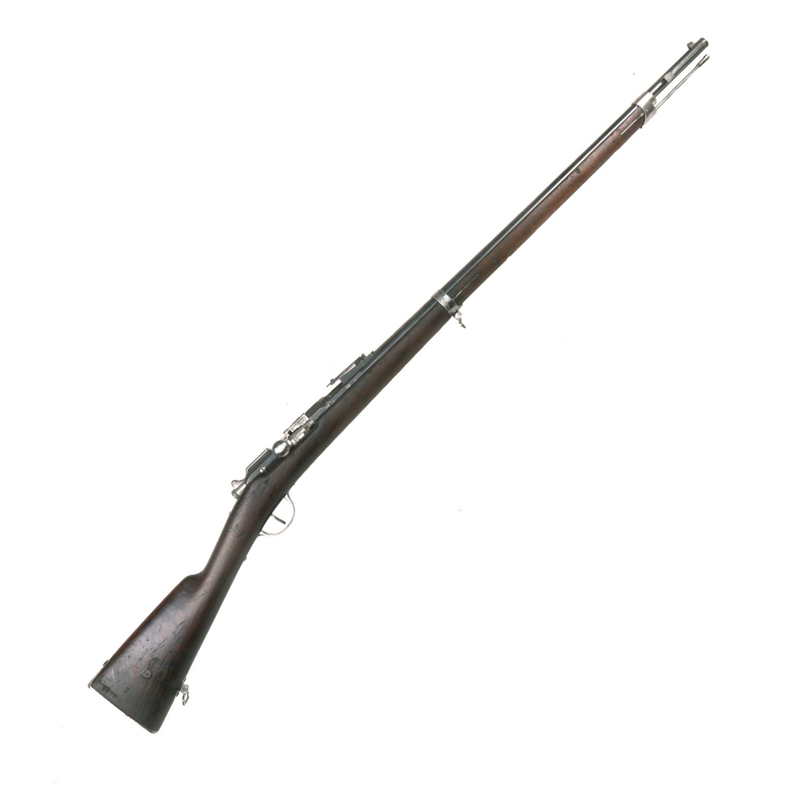 Buy Original French Fusil Gras Modèle 1874 M80 Infantry Rifle by St. Étienne Dated 1884 - Serial FJ 35885 | Original Firearms Antique For Sale