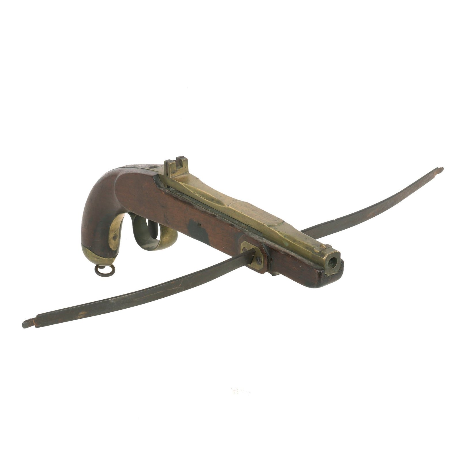 Buy Original German or Swiss Early 19th Century Crossbow Pistol | Original Firearms Antique For Sale