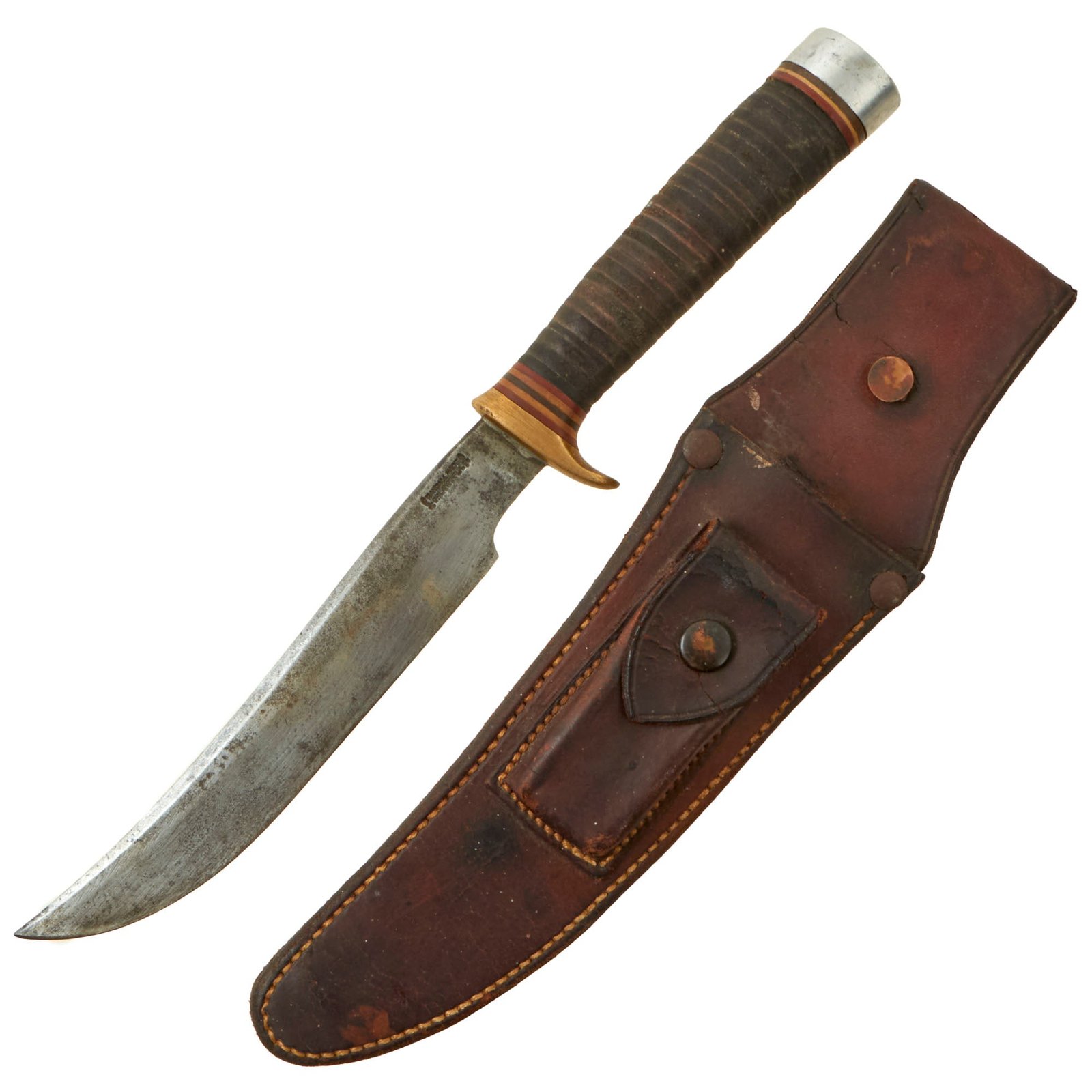 Buy Original U.S. Vietnam War Era Randall Model 3 “Hunter” Fighting Knife with Original Sheath | Original Firearms Antique For Sale