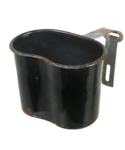 Buy Original U.S. WWII M1942 Experimental BLUE Porcelain Enamel Canteen Cup - Dated 1942 | Original Firearms Antique For Sale