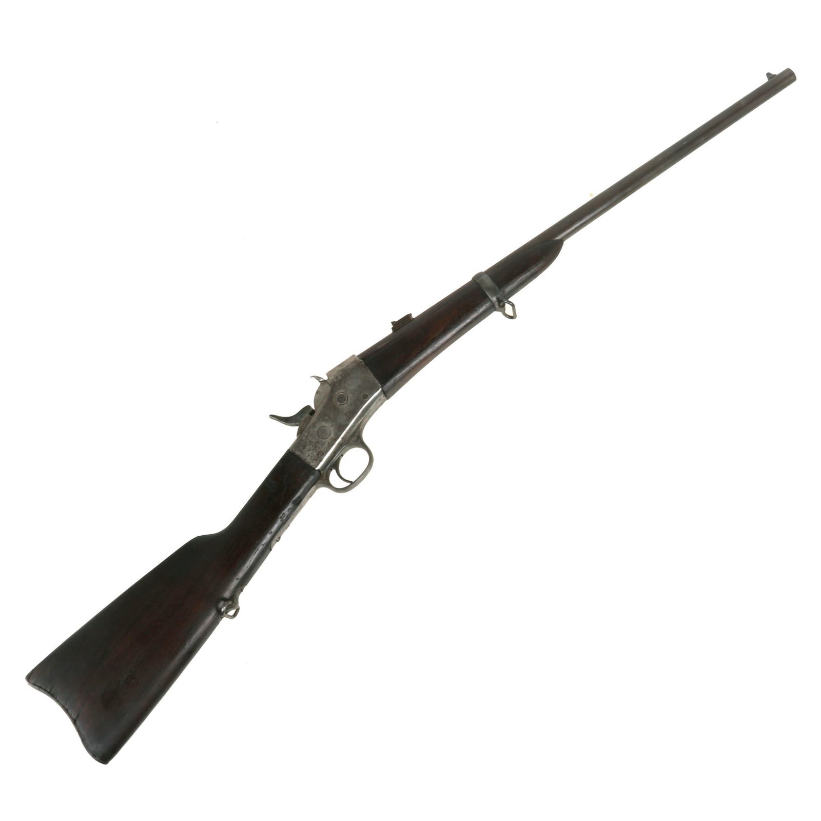 Buy Original U.S. Remington Model 1867 U.S. Navy Rolling Block Carbine in .50-45 with 1864-1874 Patent Markings - Serial 981 | Original Firearms Antique For Sale