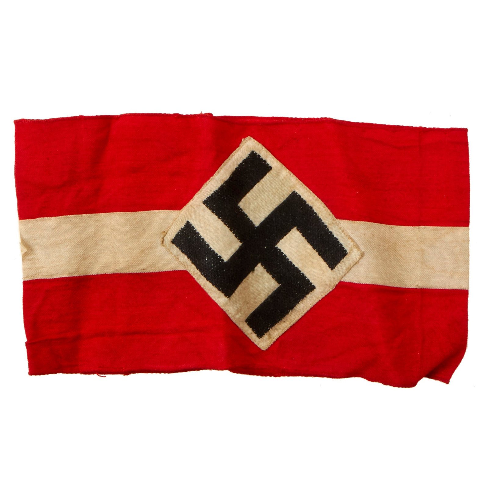 Buy Original German WWII HJ Member Armband with Embroidered Insignia | Original Firearms Antique For Sale
