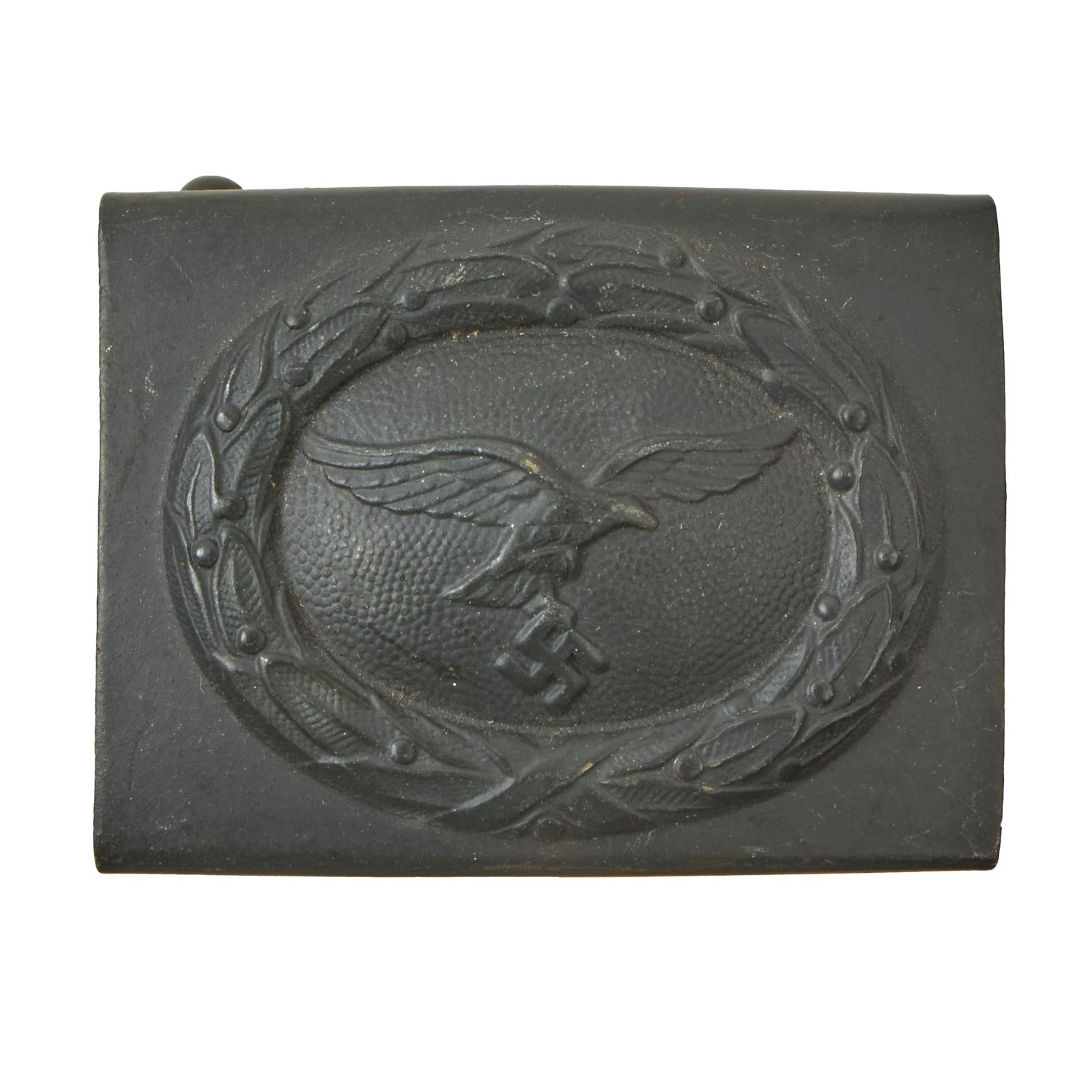 Buy Original German WWII Unissued Luftwaffe Steel Belt Buckle - Unmarked | Original Firearms Antique For Sale