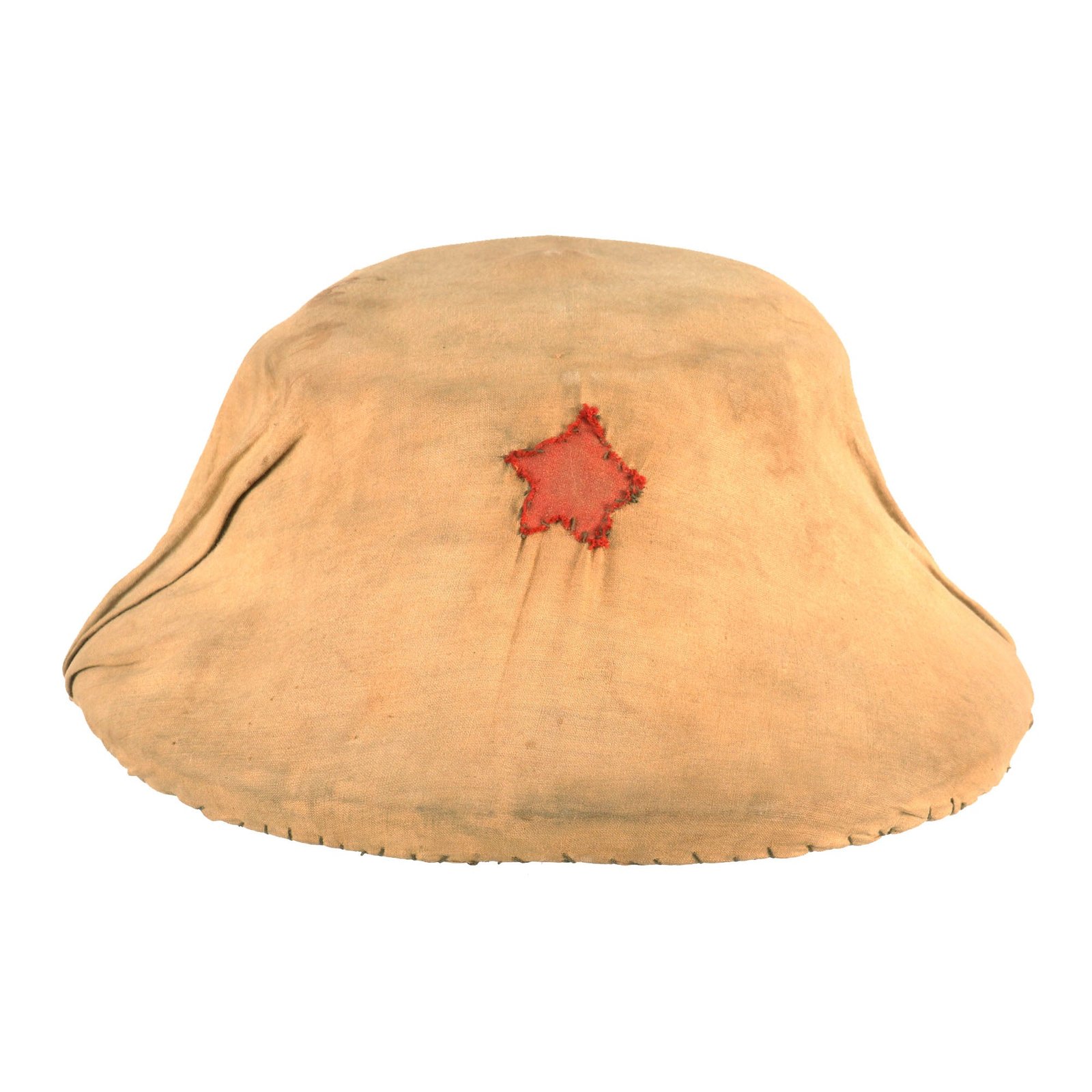 Buy Original Vietnam War North Vietnamese Army (NVA) / Vietcong (VC) Pith Helmet - “Last Ditch” Pressed Paper Construction | Original Firearms Antique For Sale