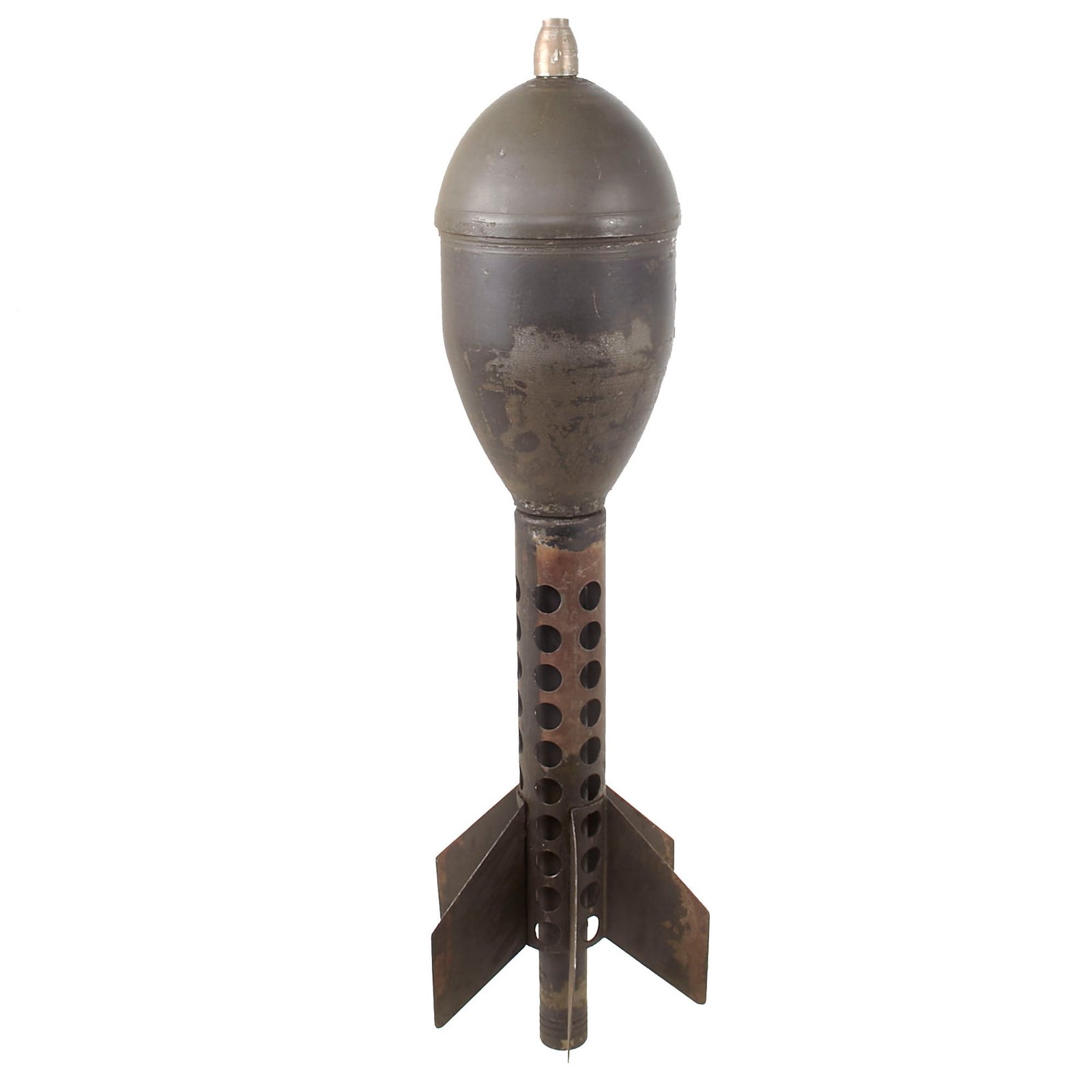 Buy Original German WWII PAK 36 Stielgranate 41 37mm High Explosive Anti-Tank Stick Grenade - 1942 Dated Fuze | Original Firearms Antique For Sale
